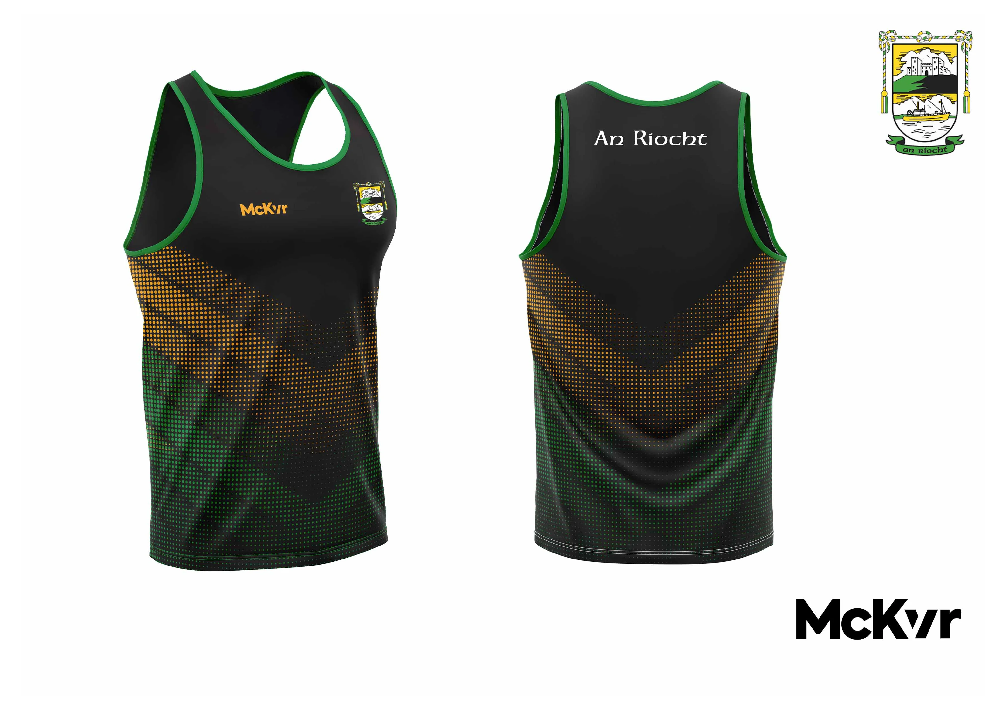 An Riocht McKvr Vest - Black
