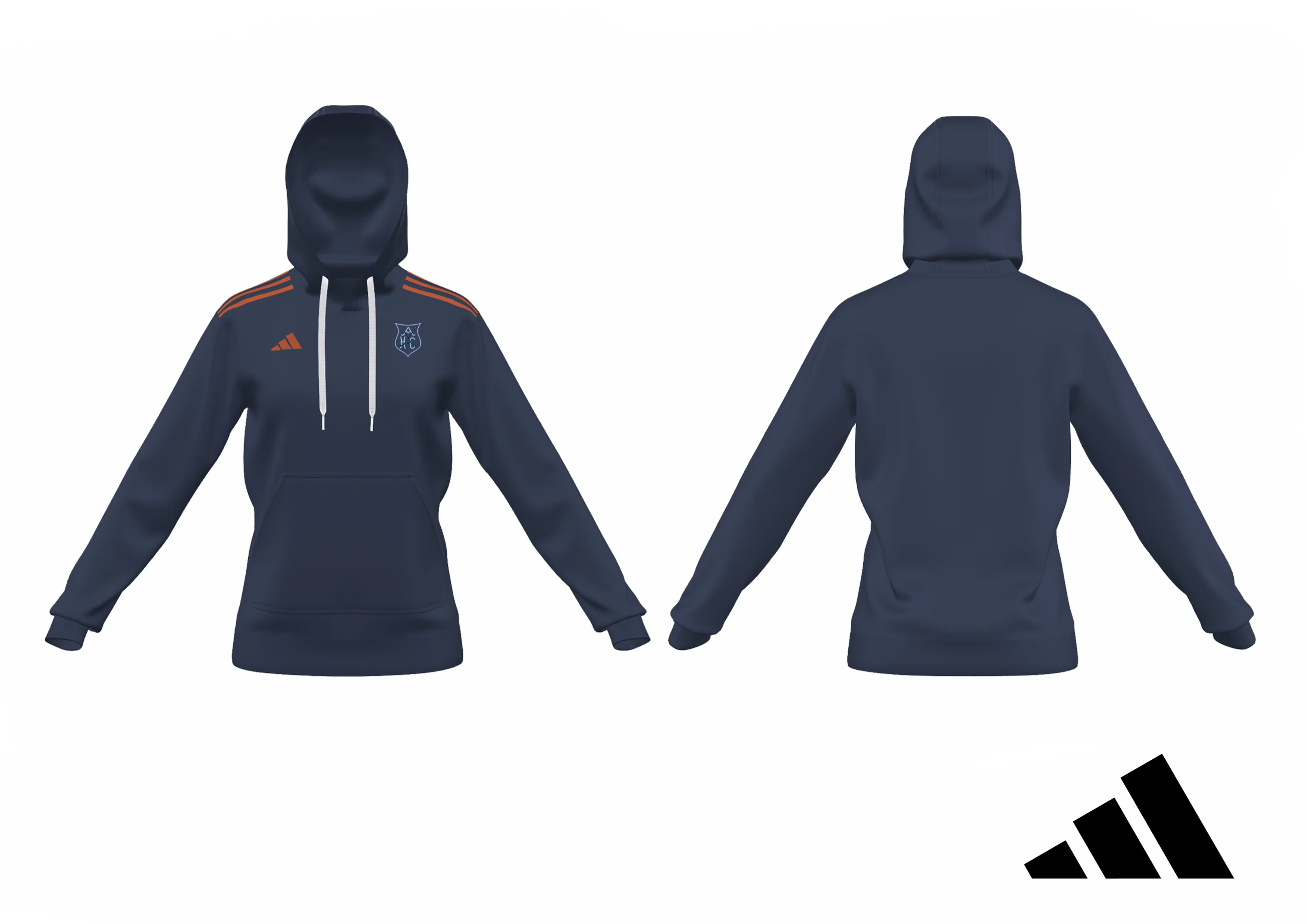 Ards Hockey Adidas Hoodie - Image 2