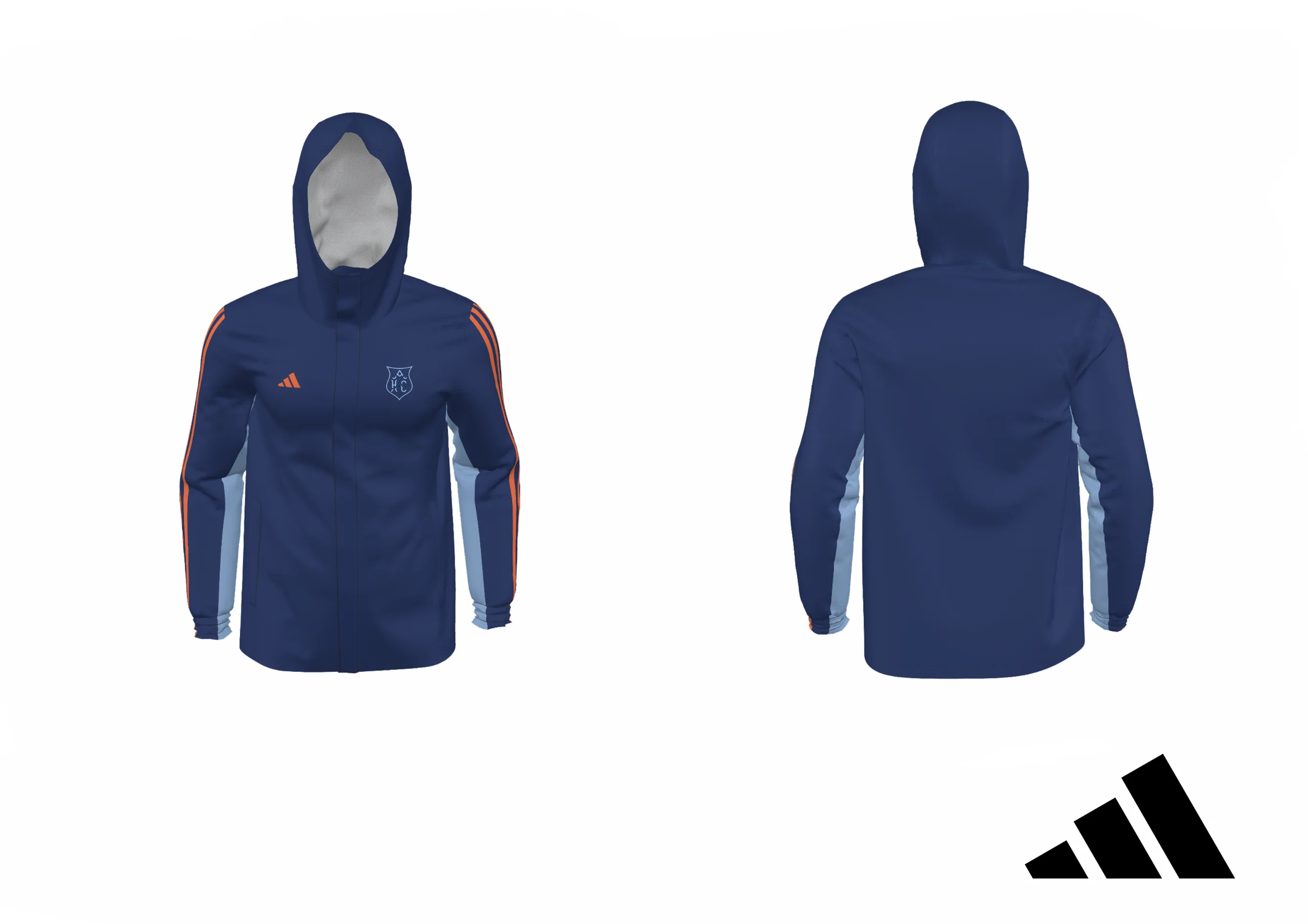 Ards Hockey Adidas Rain Jacket