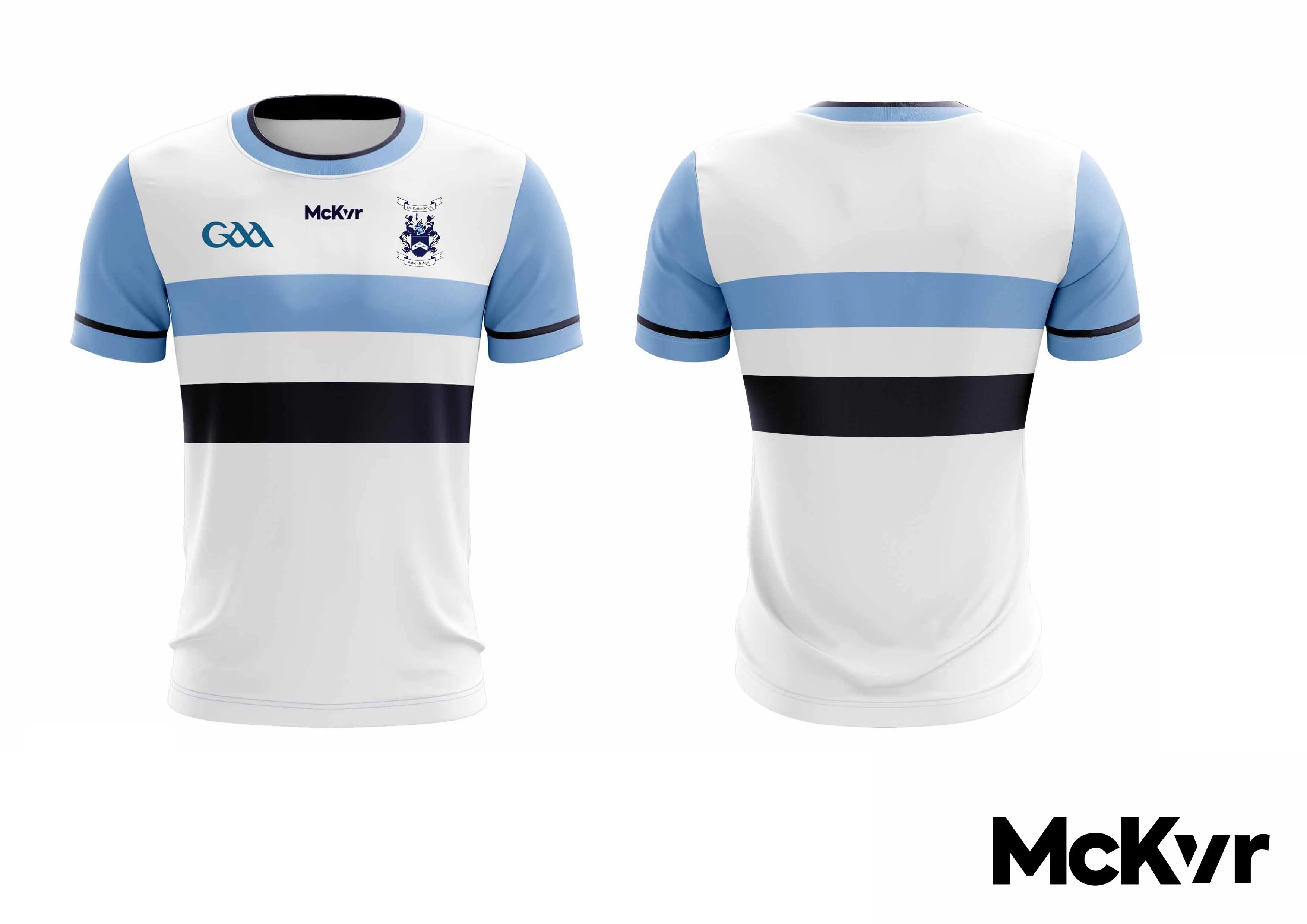 Ballyhegan Davitts McKvr Training Jersey - GAA White