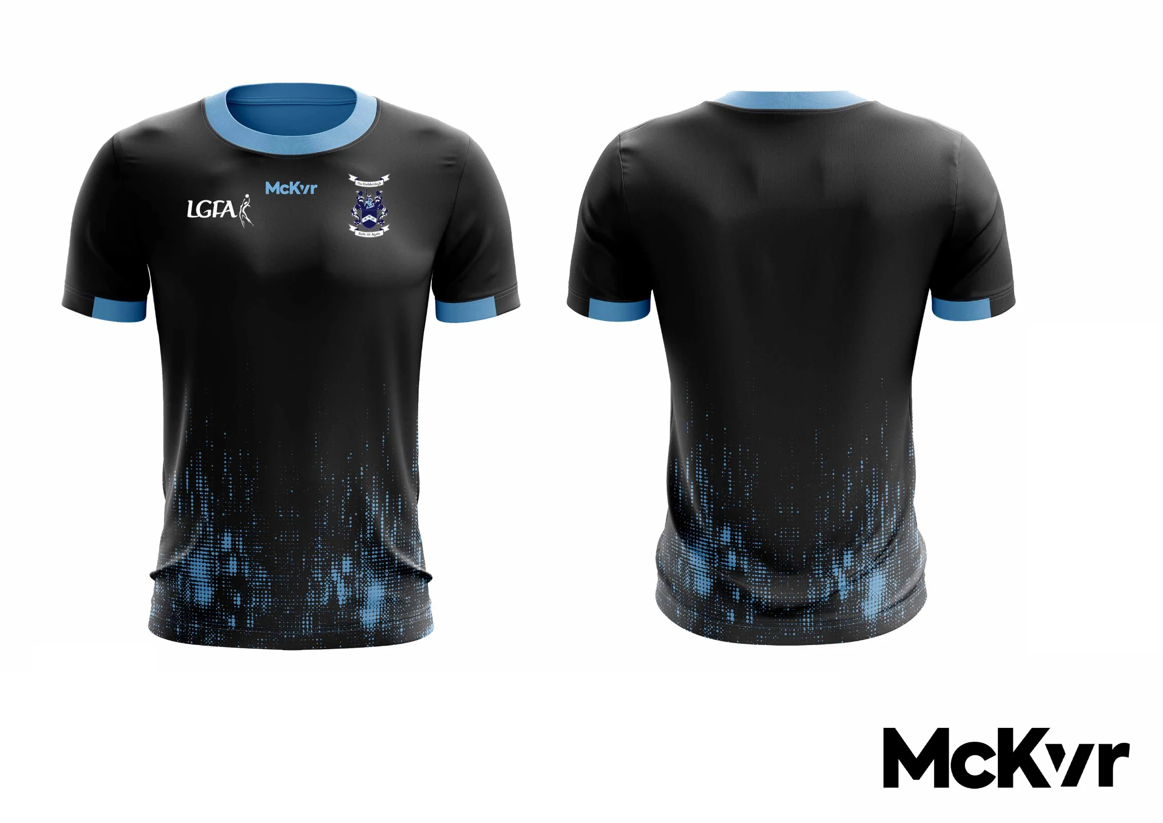Ballyhegan Davitts McKvr Training Jersey - LGFA Black