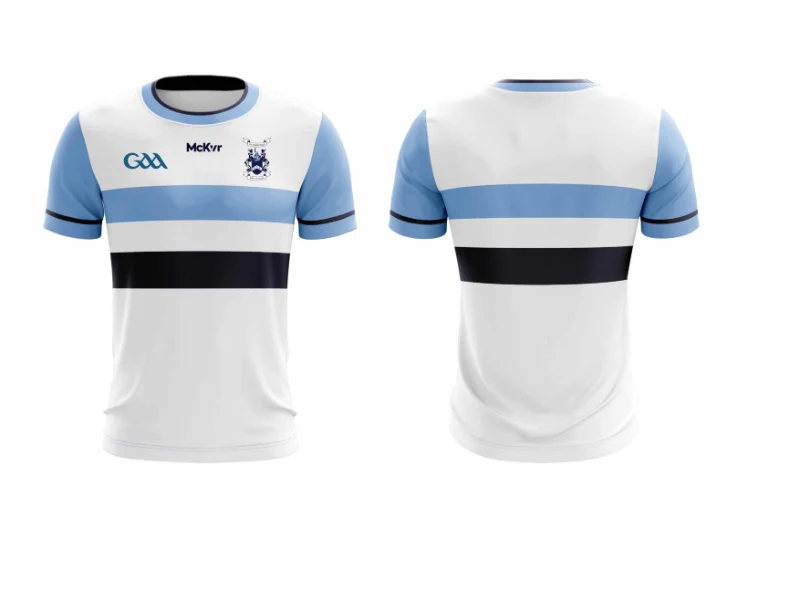 Ballyhegan Davitts GAC McKvr Training Jersey White GAA