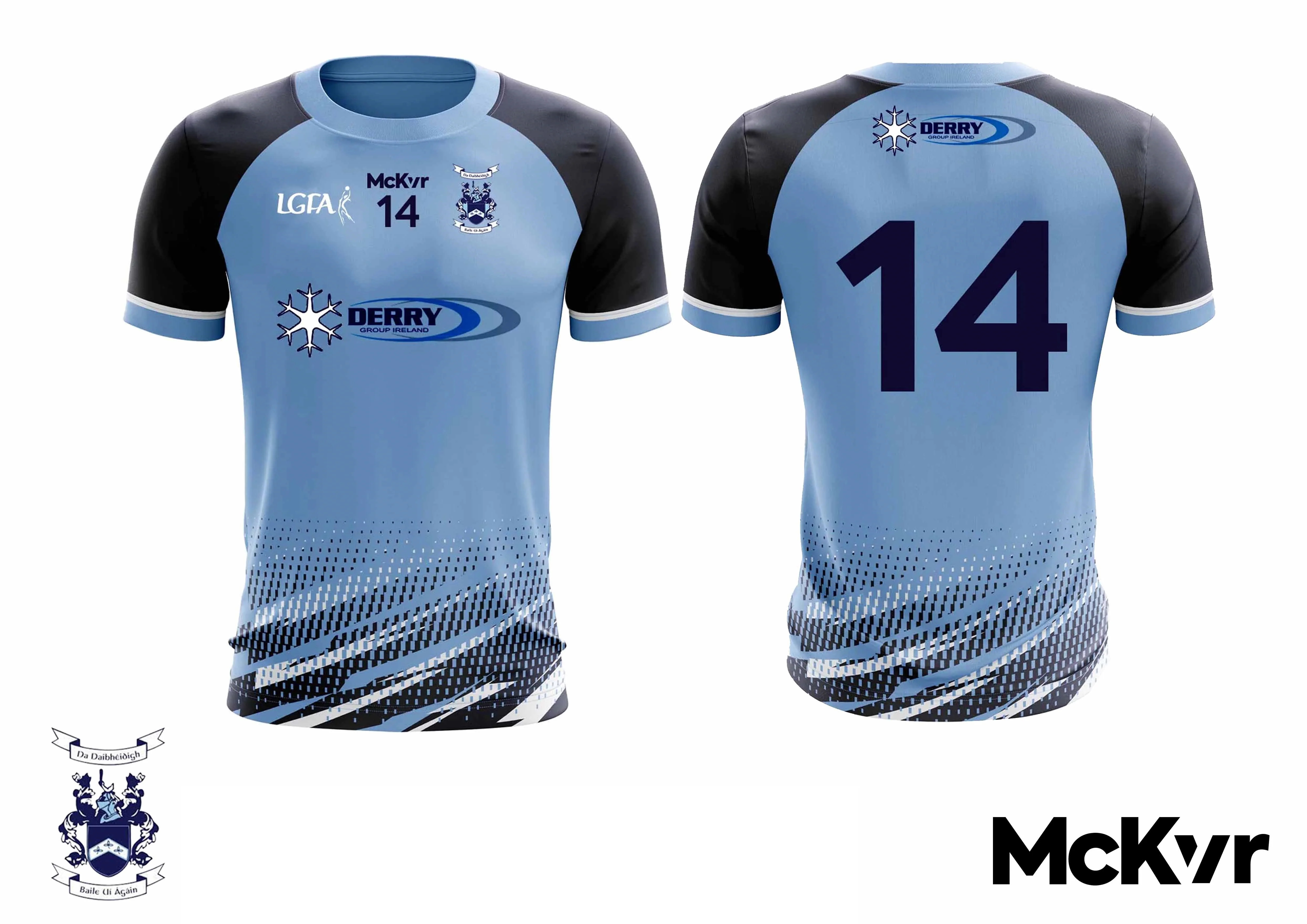 Ballyhegan Davitts McKvr Playing Jersey - Black