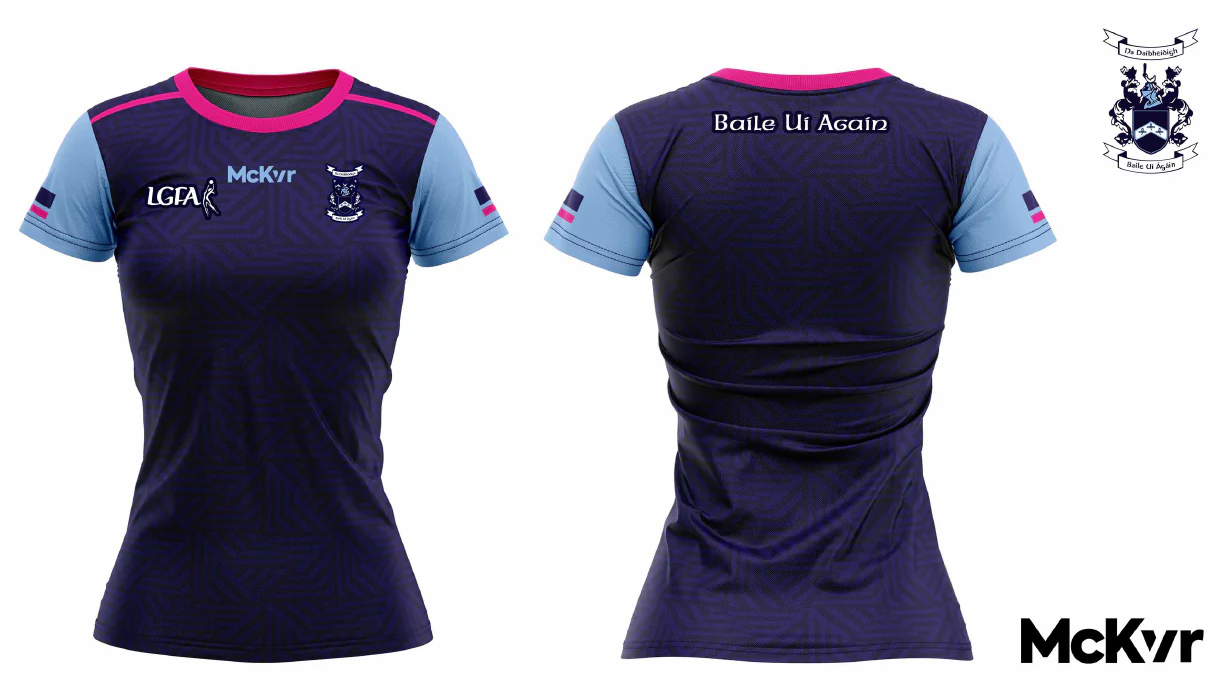 Ballyhegan Davitts LGFA Training McKvr Jersey - Navy