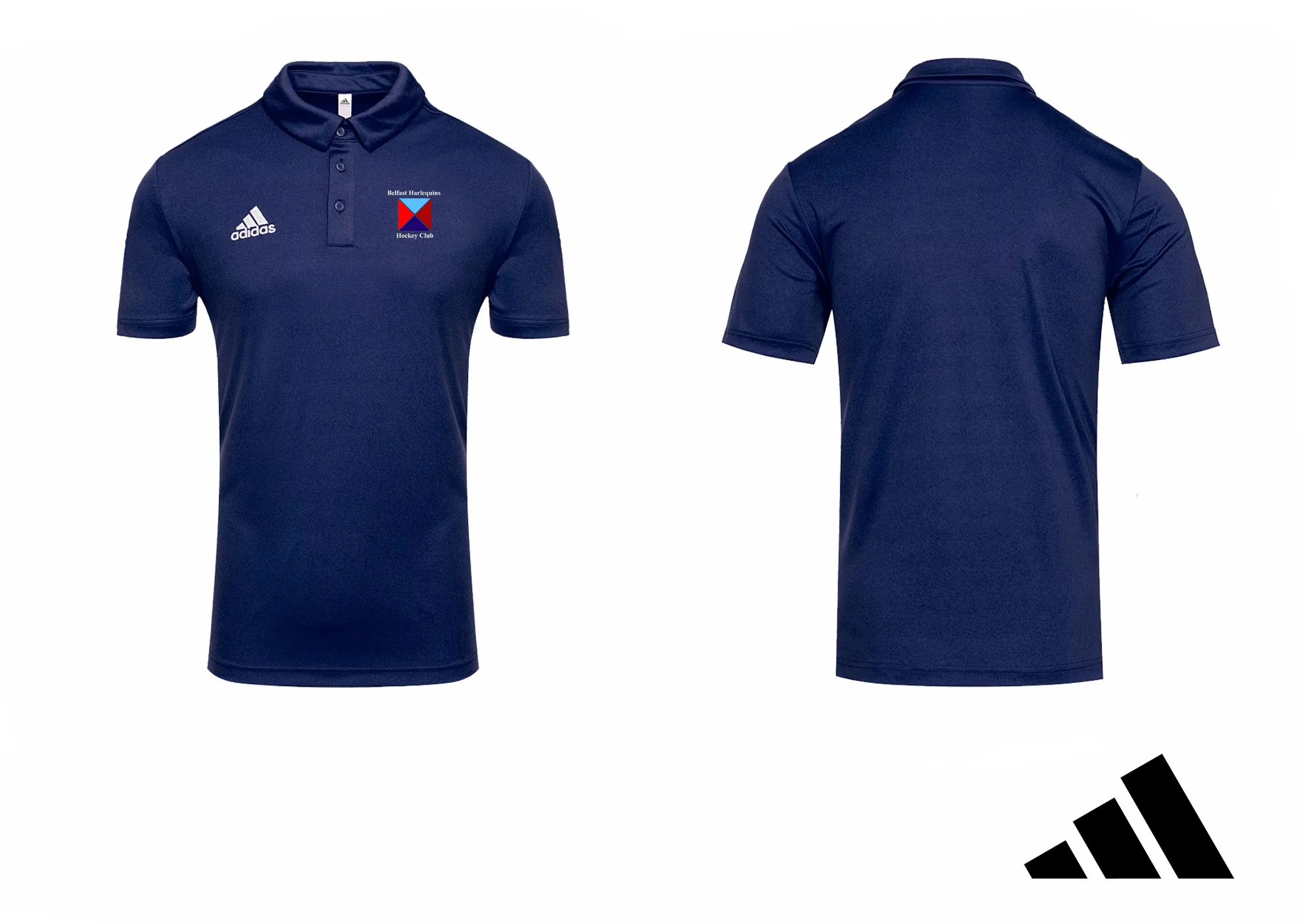 Belfast Harlequins Adidas Polo Top