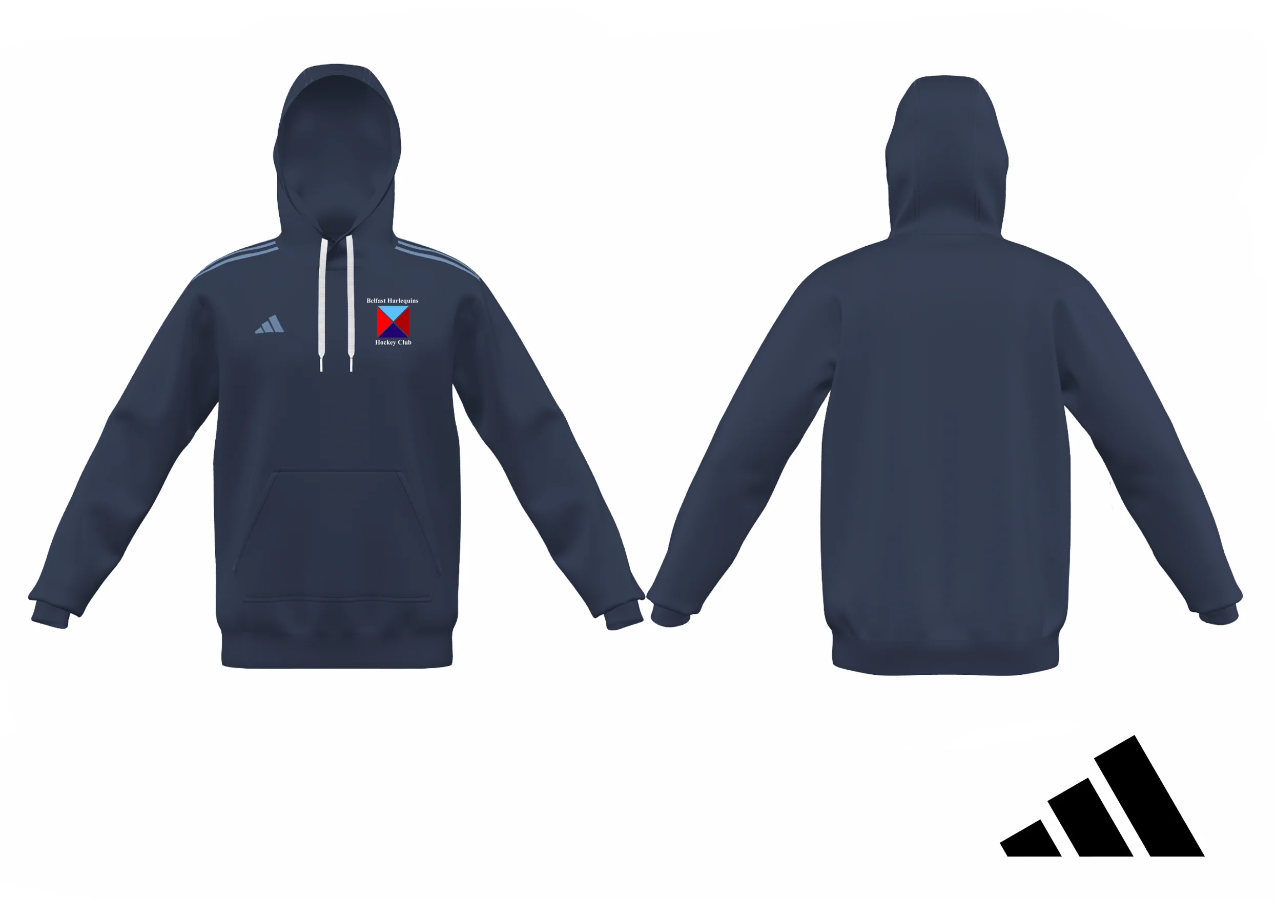 Belfast Harlequins MiTeam Pullover Hoodie
