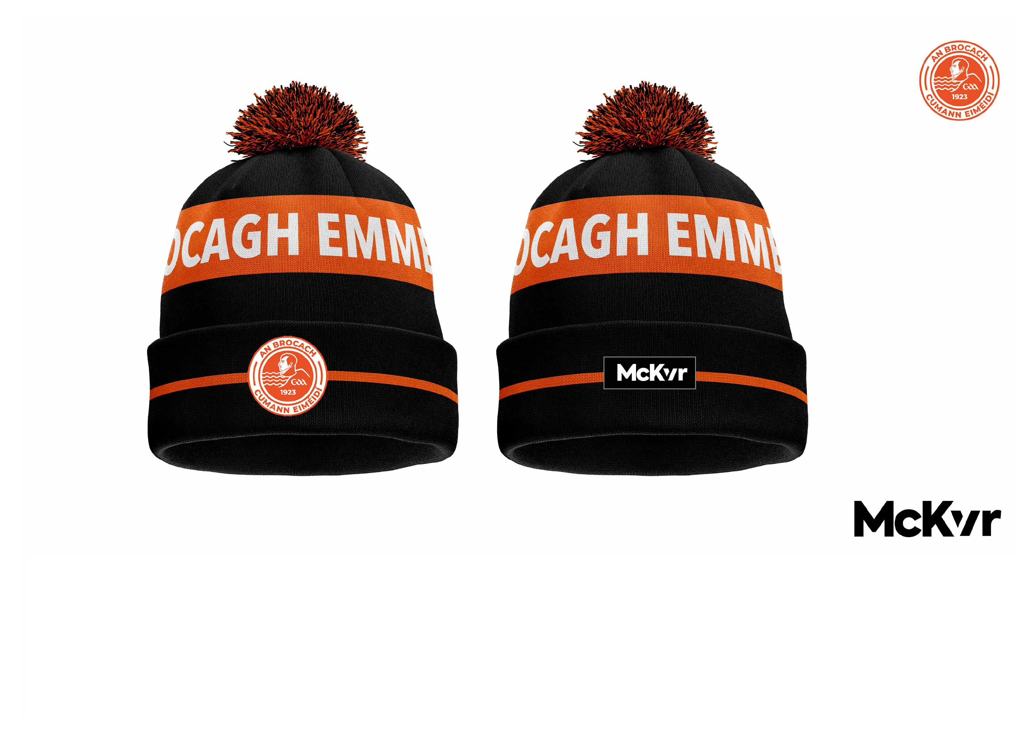 Brocagh Emmetts GFC McKvr Bobble Hat - Adult