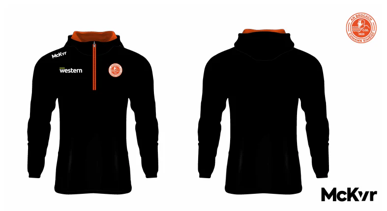 Brocagh Emmetts McKvr Speed Quarter Zip Hoodie