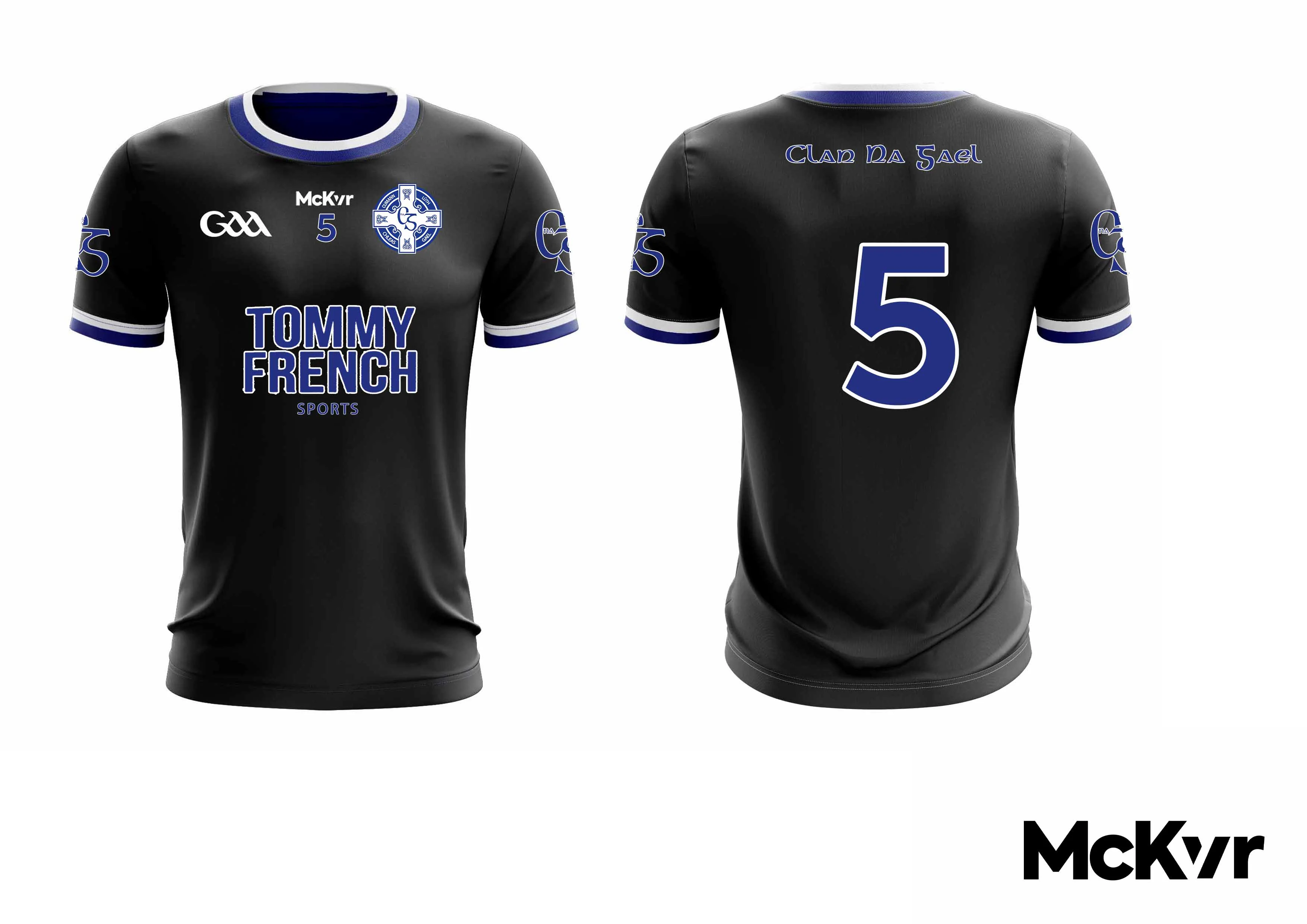 Clan Na Gael McKvr Away Jersey GAA - Adult