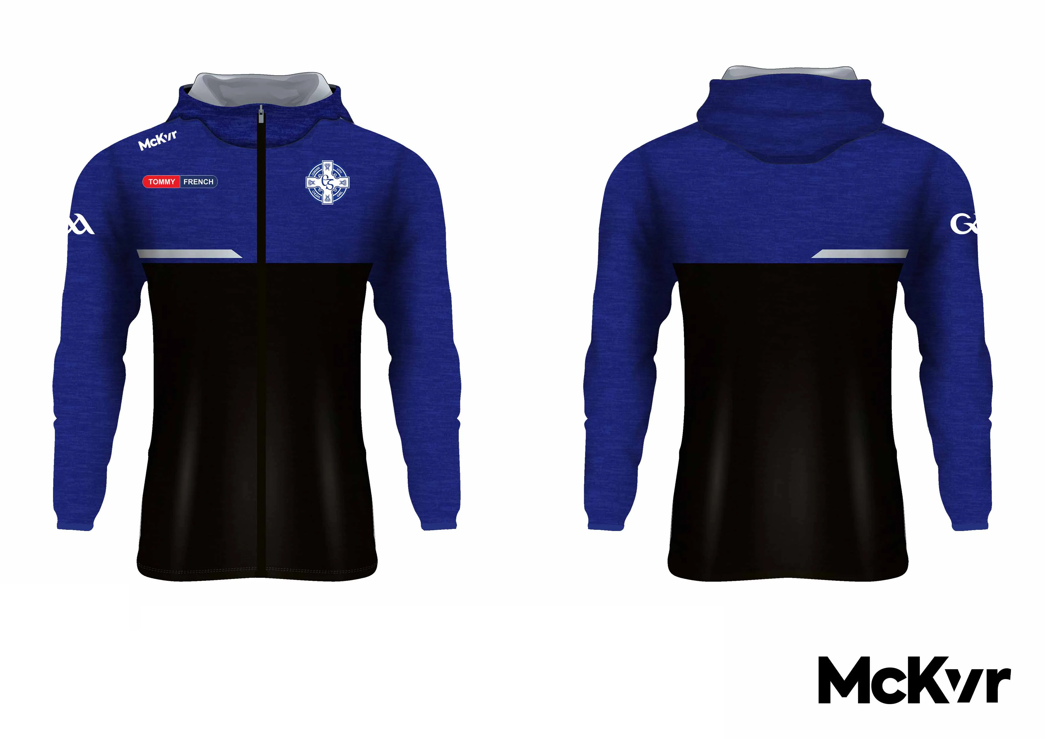 Clan Na Gael McKvr Full Zip Hoodie GAA - Adult