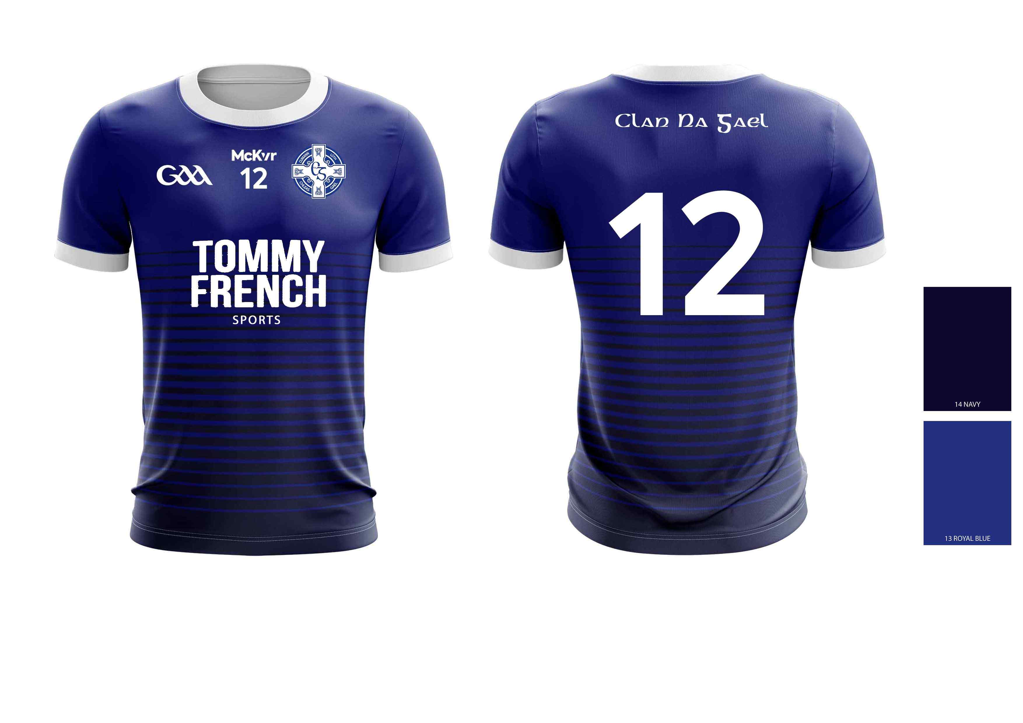 Clan Na Gael McKvr Playing Jersey GAA - Youth