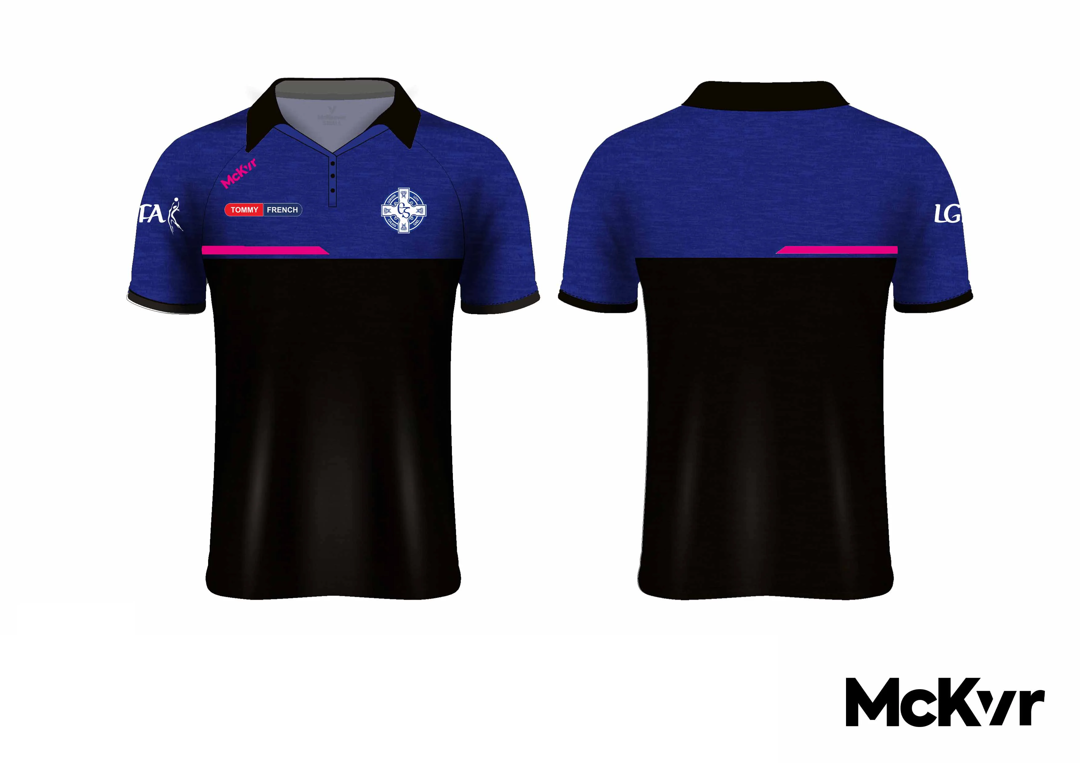 Clan Na Gael McKvr Polo Top LGFA - Adult