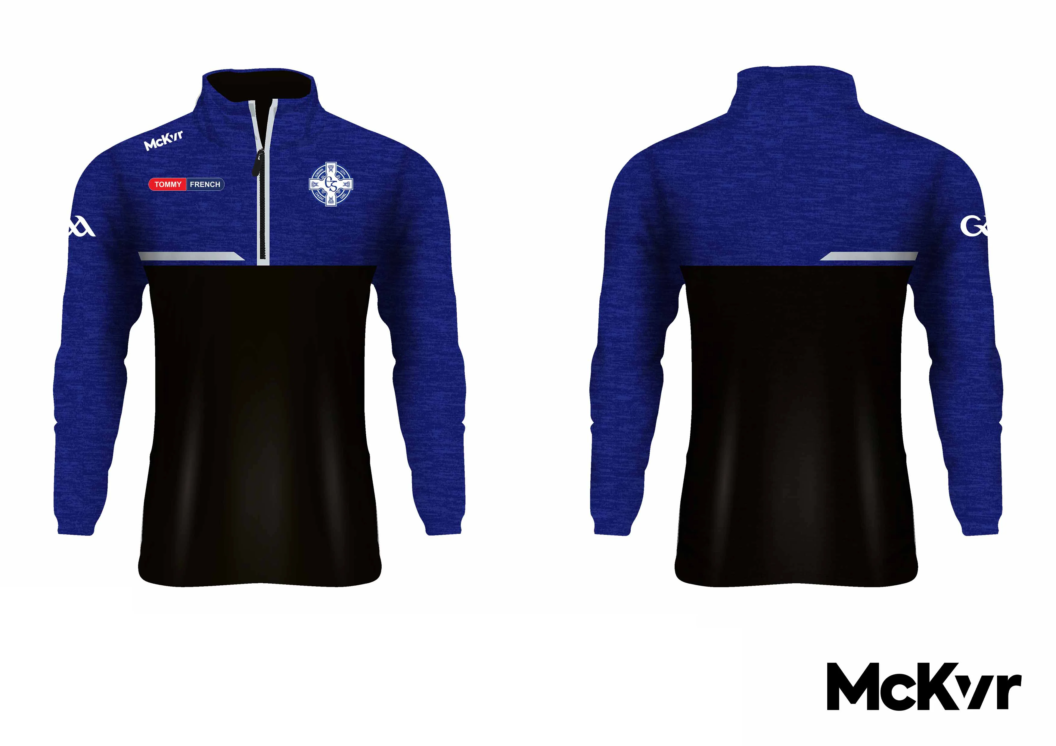 Clan Na Gael McKvr Quarter Zip GAA - Youth