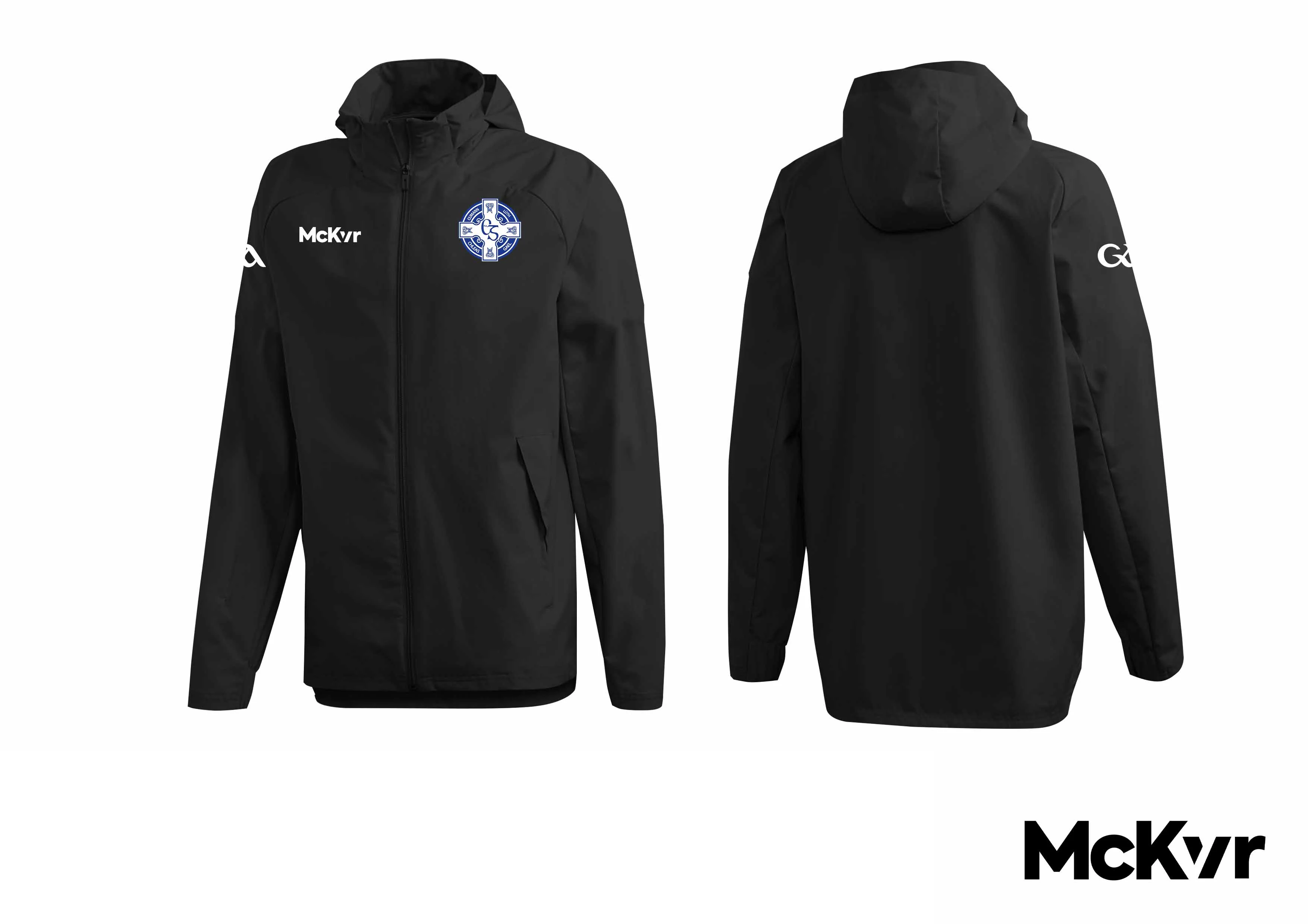 Clan Na Gael McKvr Rain Jacket GAA - Youth