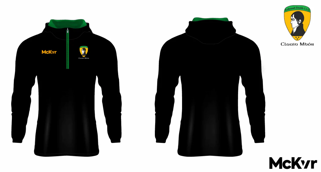 Clonmore Emmets CLG McKvr Quarter Zip Hoodie