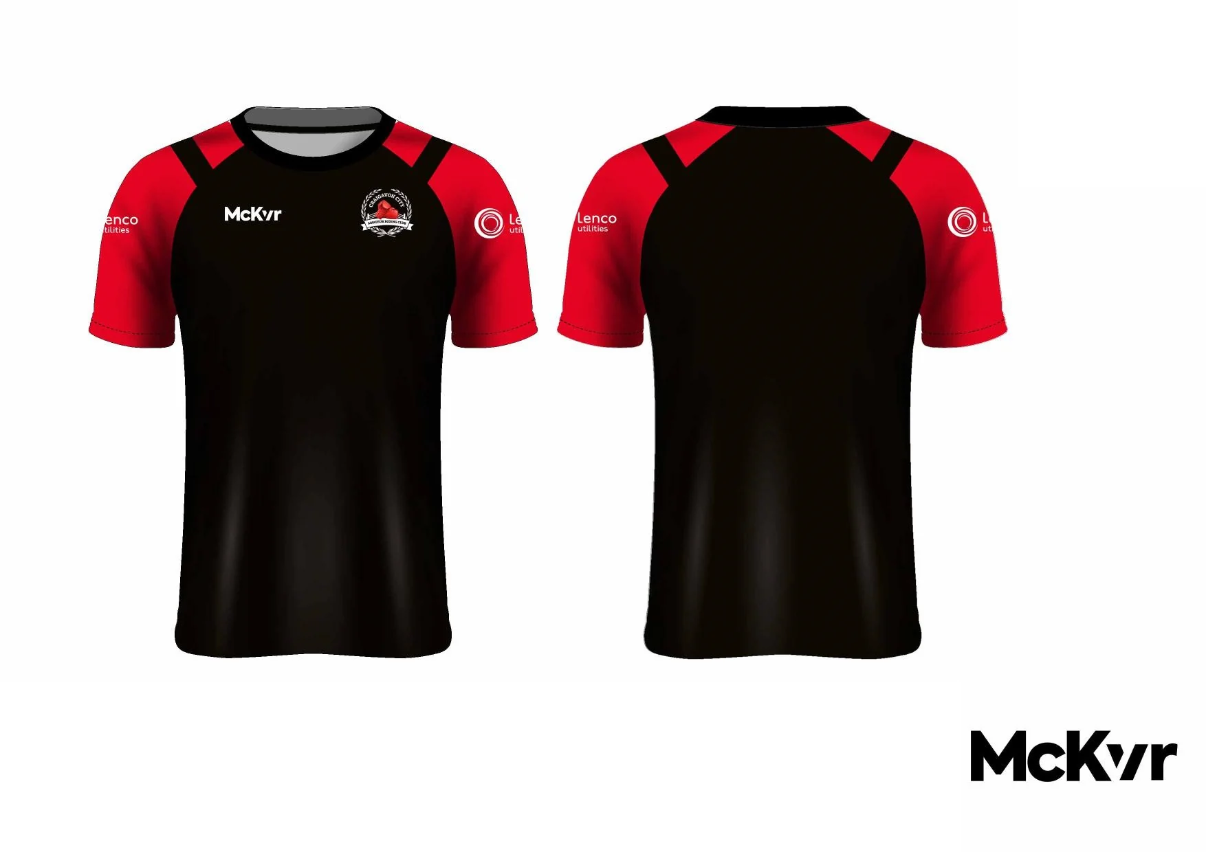 Craigavon City ABC McKvr Tee Shirt - Black
