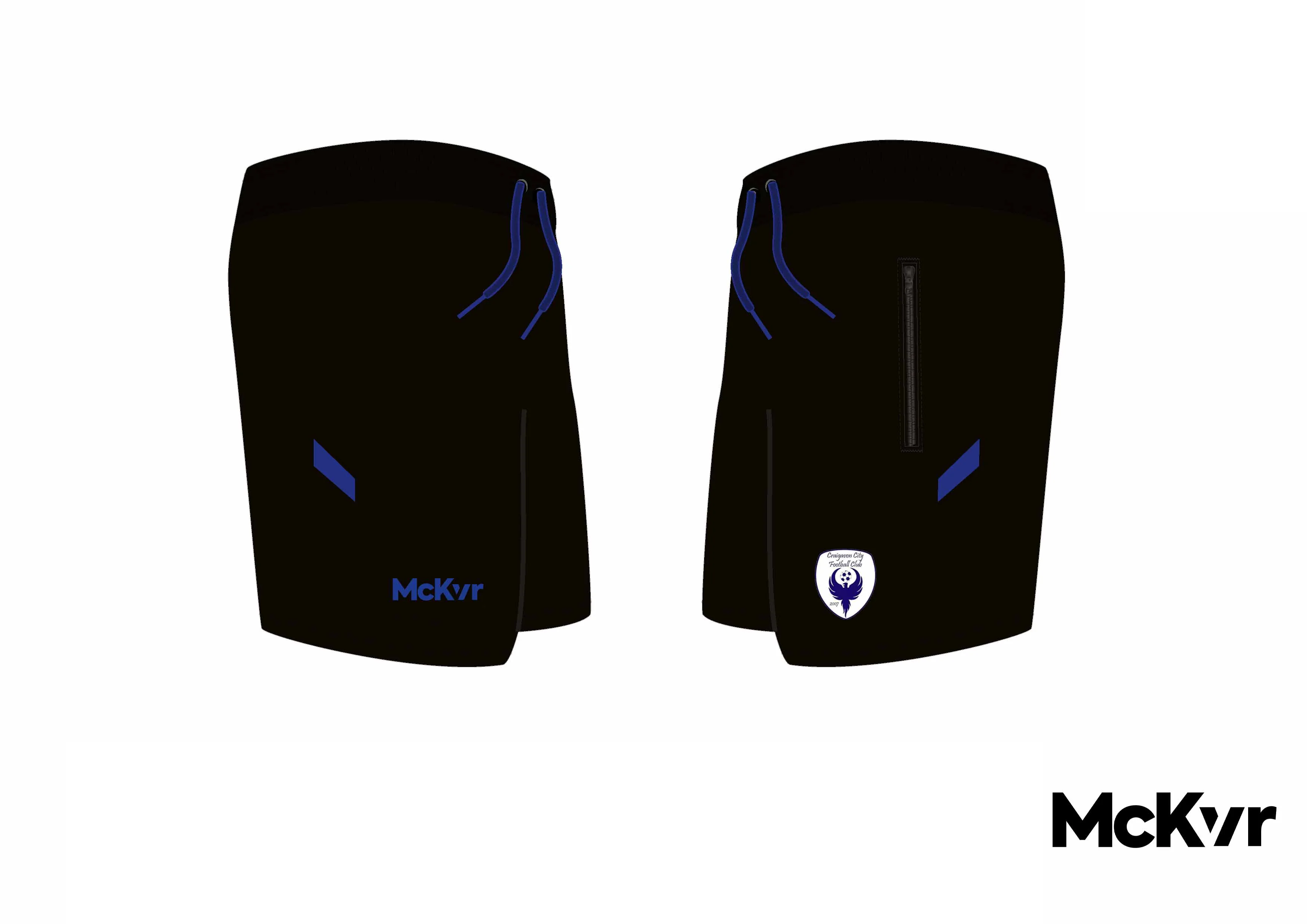 Craigavon City McKvr Leisure Shorts - Image 2