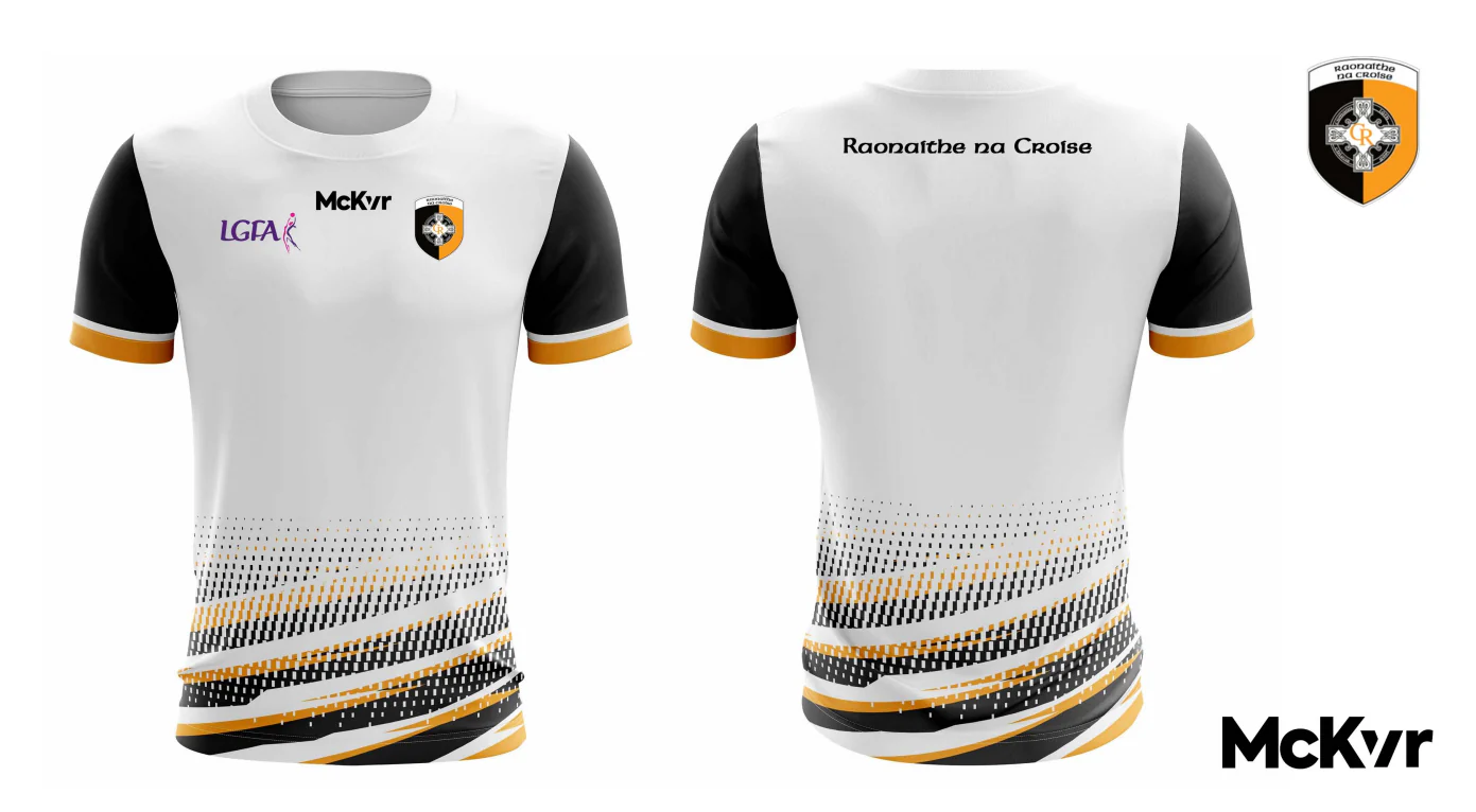 Crossmaglen Rangers Training McKvr Jersey - LGFA White