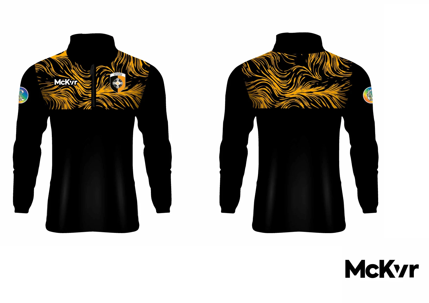 Crossmaglen GAC McKvr Quarter Zip - Camogie