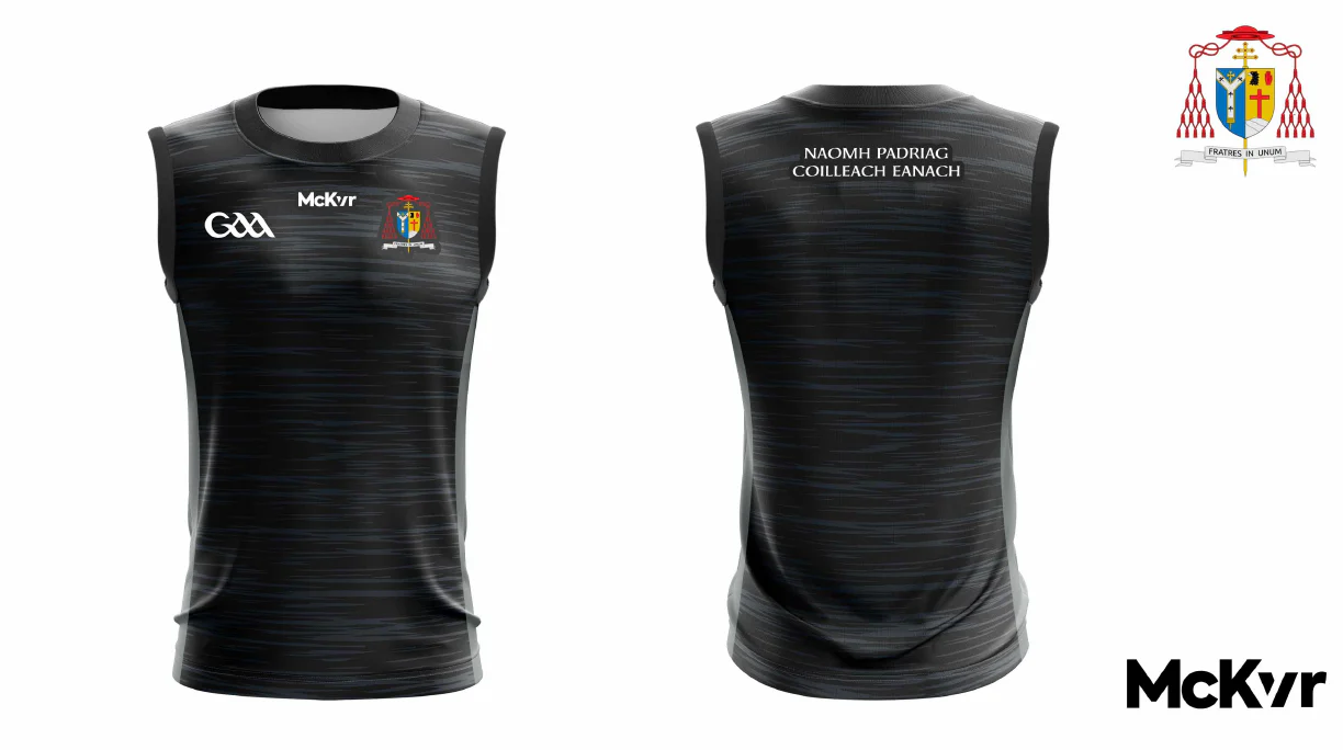 Cullyhanna GAA McKvr Sleeveless Jersey - Black