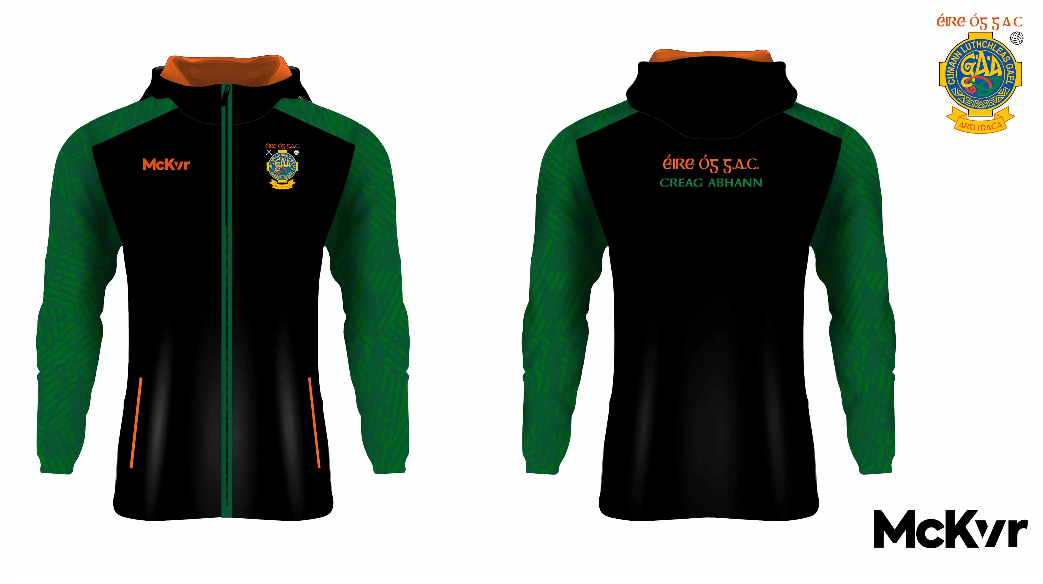 Eire og GAC McKvr Boost Full Zip Hoodie