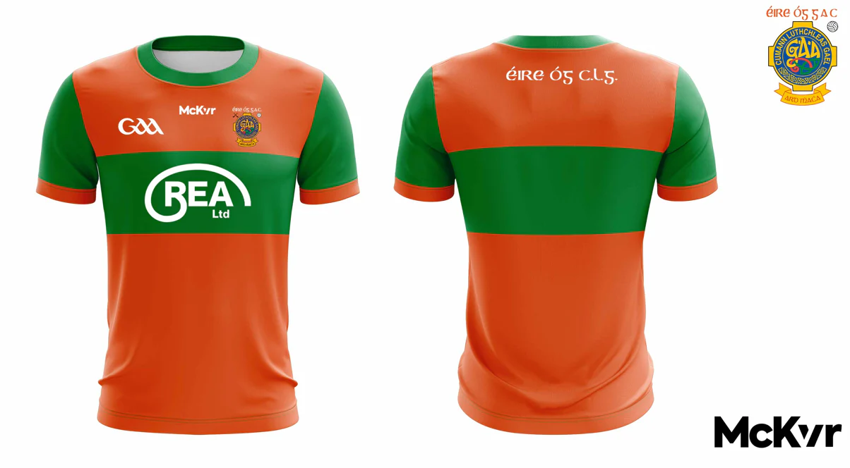 Eire OG GAC McKvr Playing Jersey - GAA
