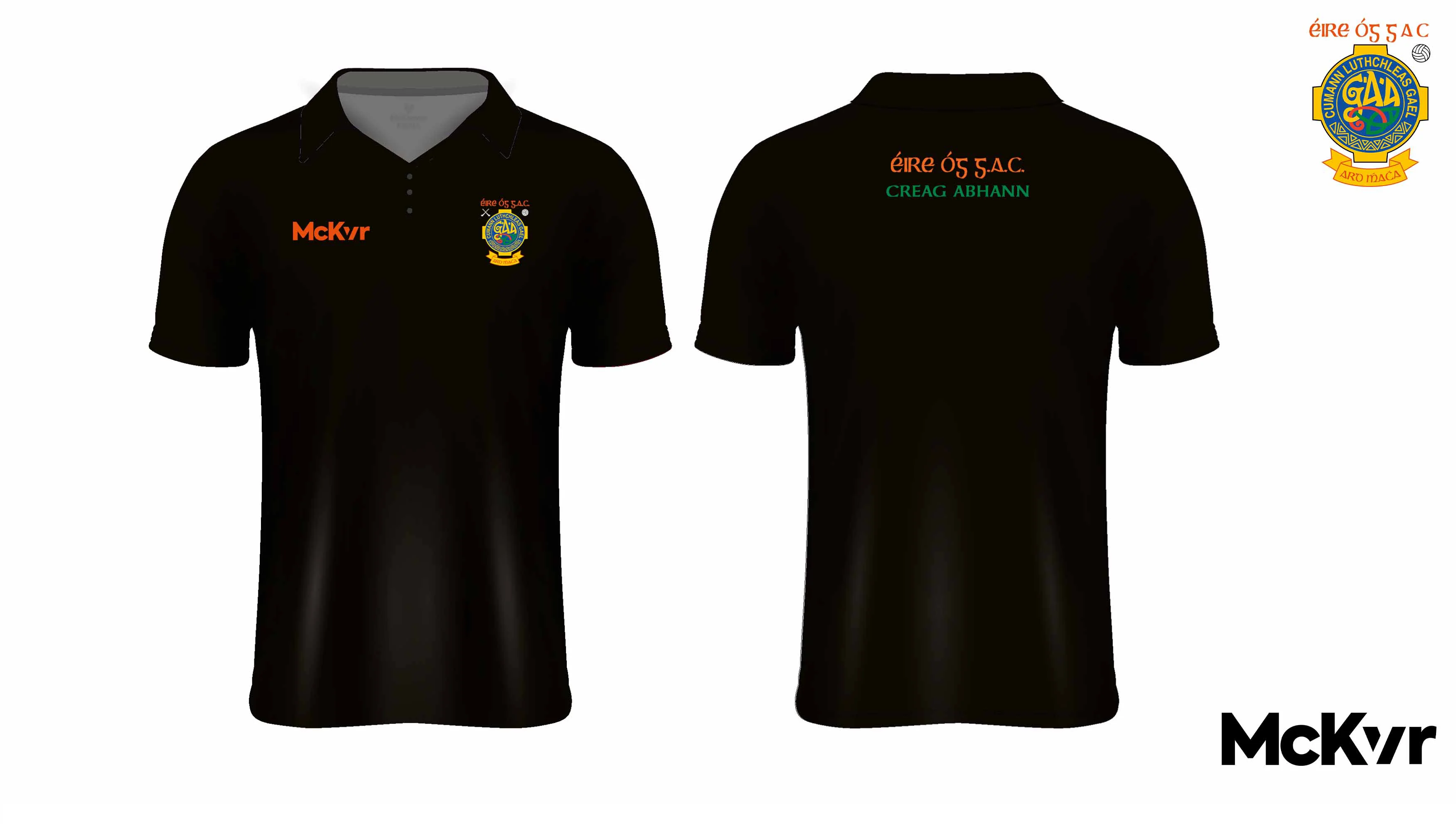 Eire og GAC McKvr Polo Top
