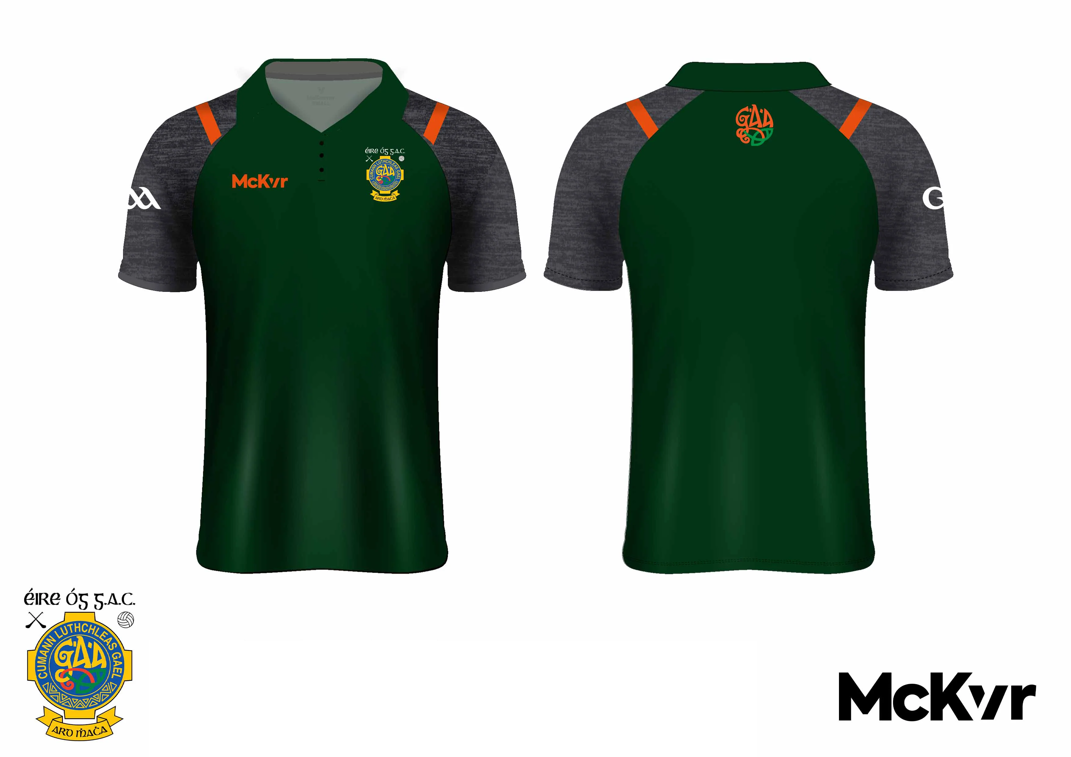 Éire Óg GAC  McKvr Polo Top - GAA