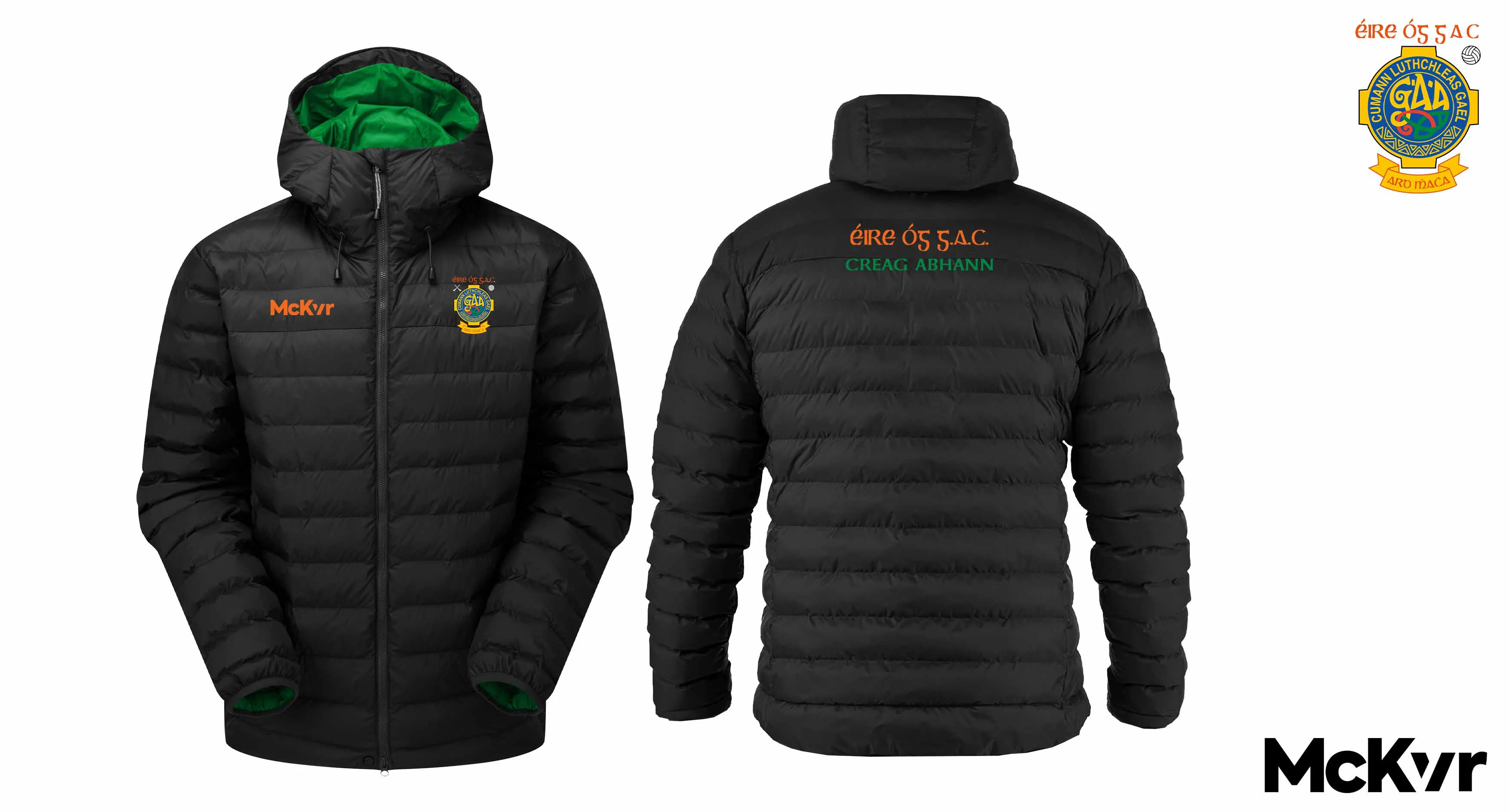 Eire og GAC McKvr Puffa Jacket