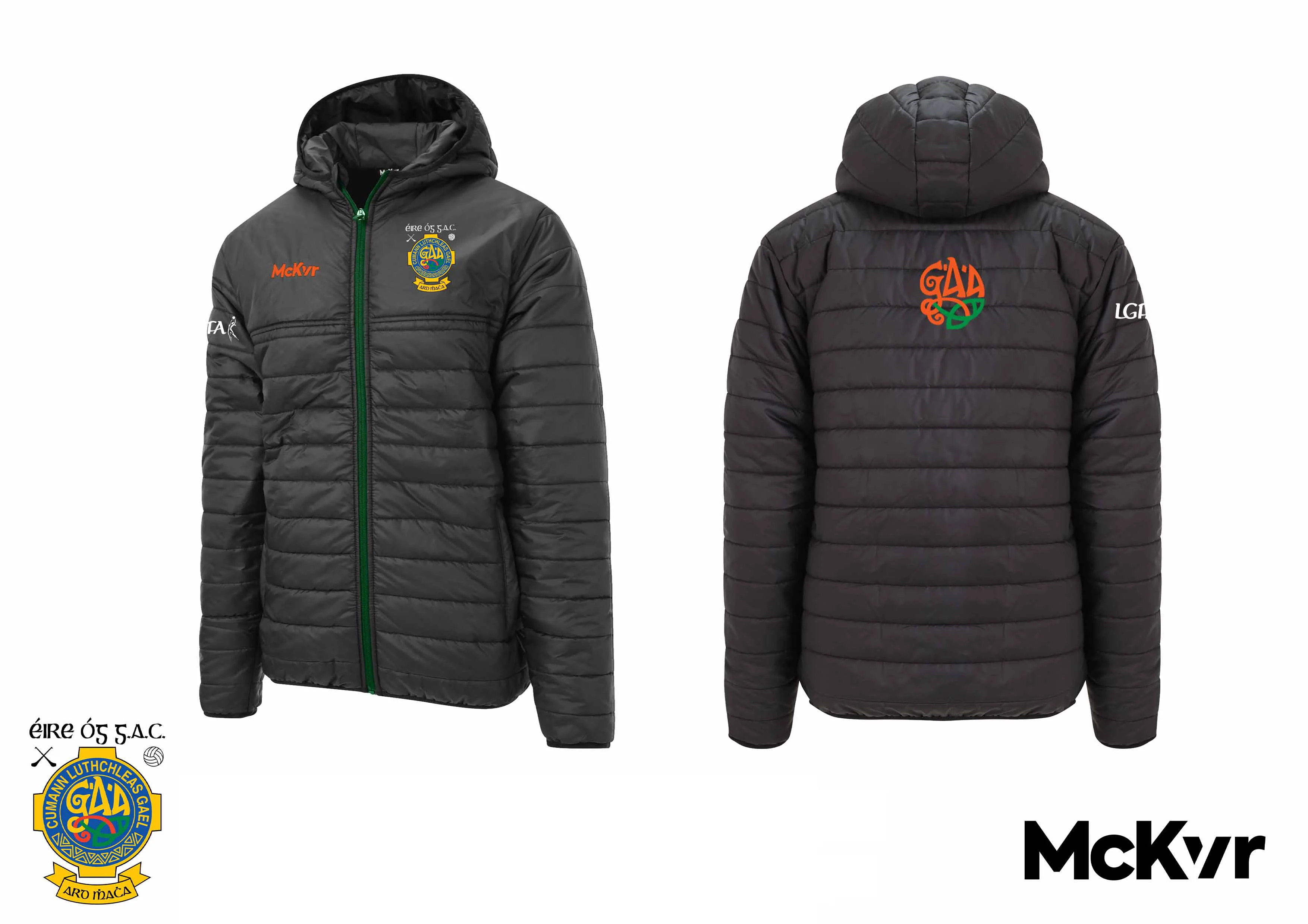 Éire Óg GAC McKvr Puffa Jacket - LGFA