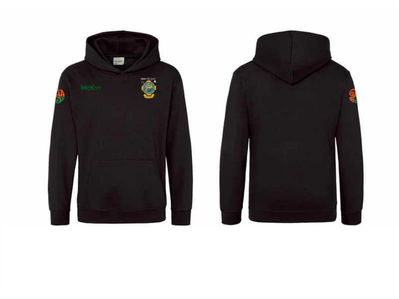 Eire Og GAC McKvr Pullover Hoodie Black