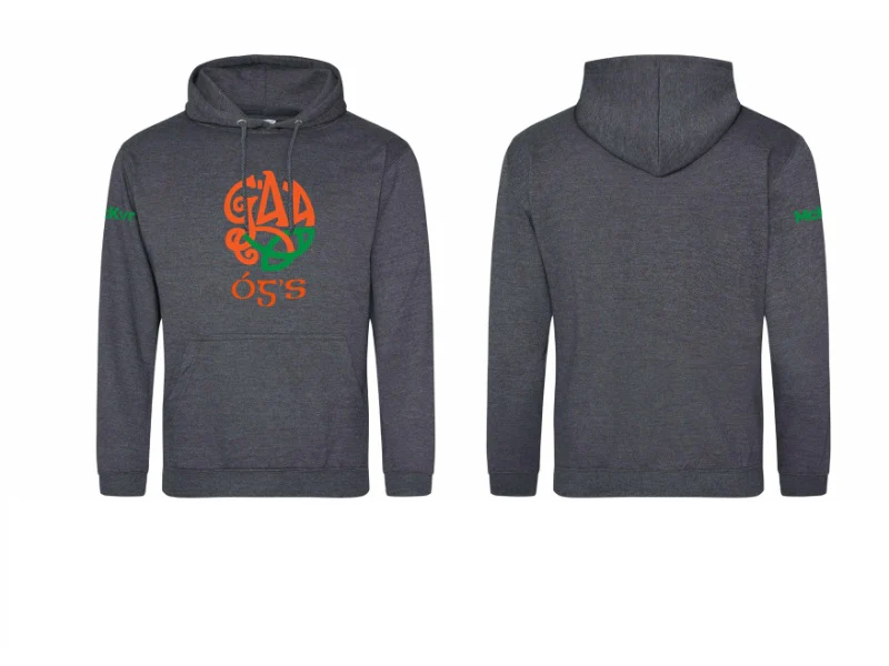 Eire Og GAC McKvr Pullover Hoodie Charcoal