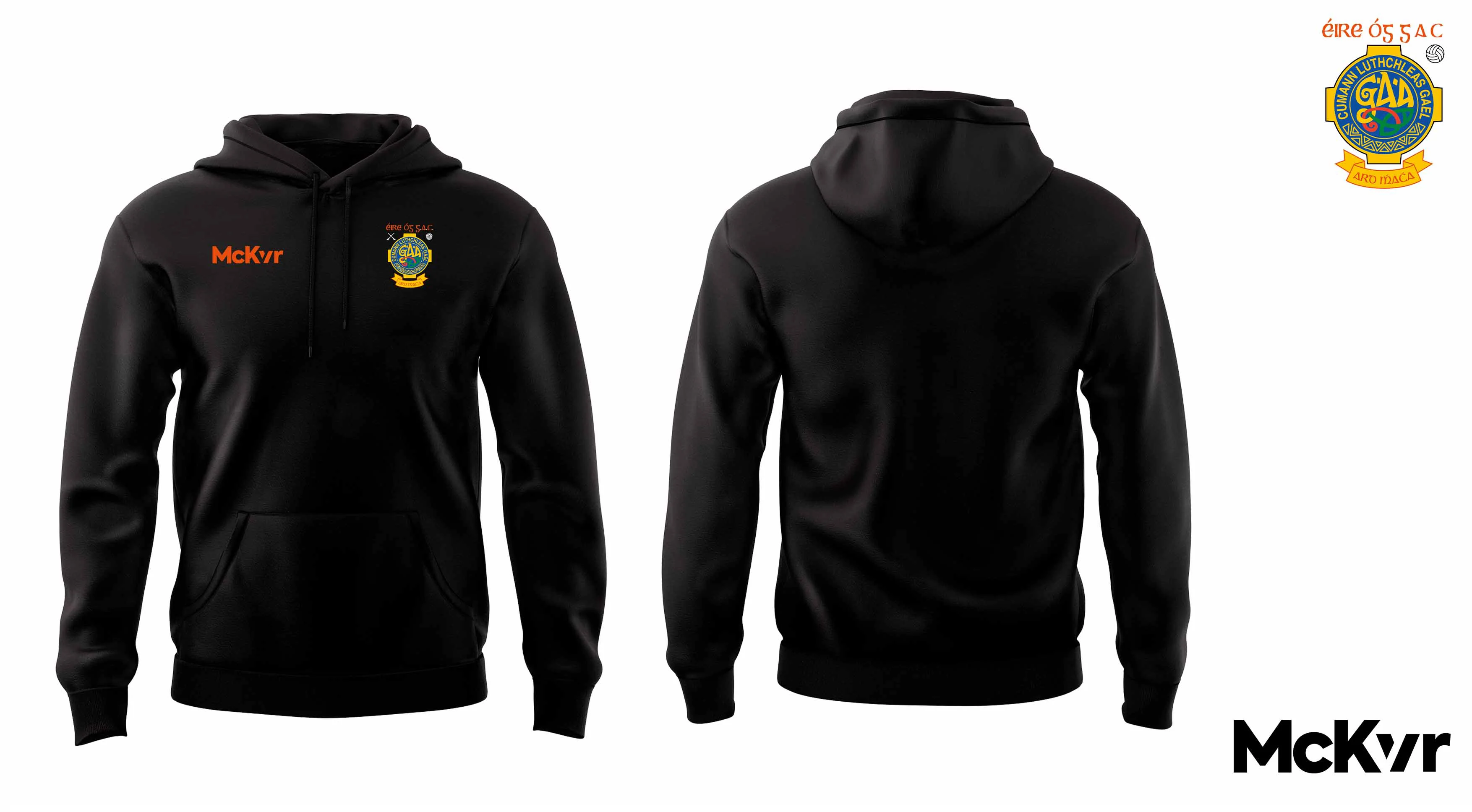 Eire og GAC McKvr Pullover Hoodie