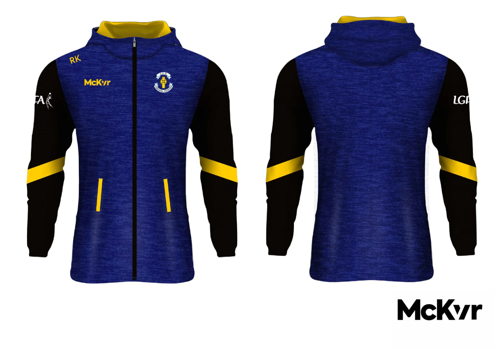 Errigal Ciaran McKvr Full Zip Hoodie - LGFA