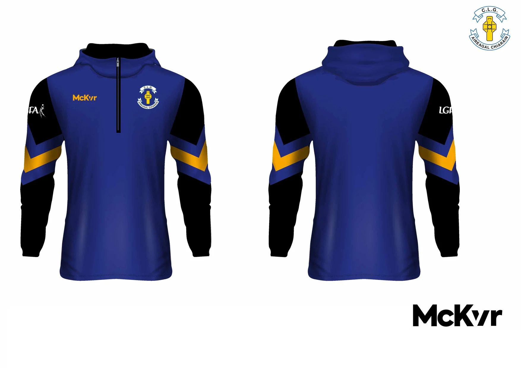 Errigal Ciaran McKvr LGFA Medalist Quarter Zip Hoodie
