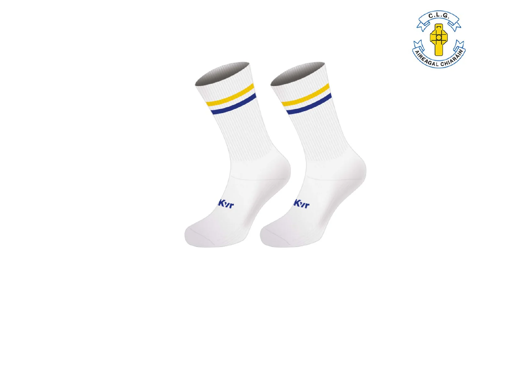 Errigal Ciaran McKvr Socks - White