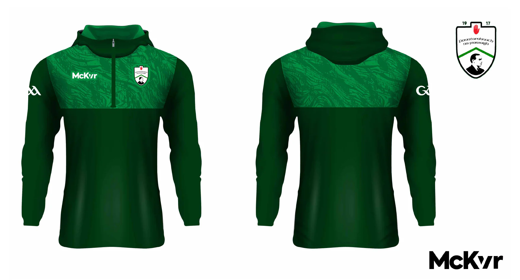 Fintona Pearses GAC McKvr Boost Quarter Zip Hoodie
