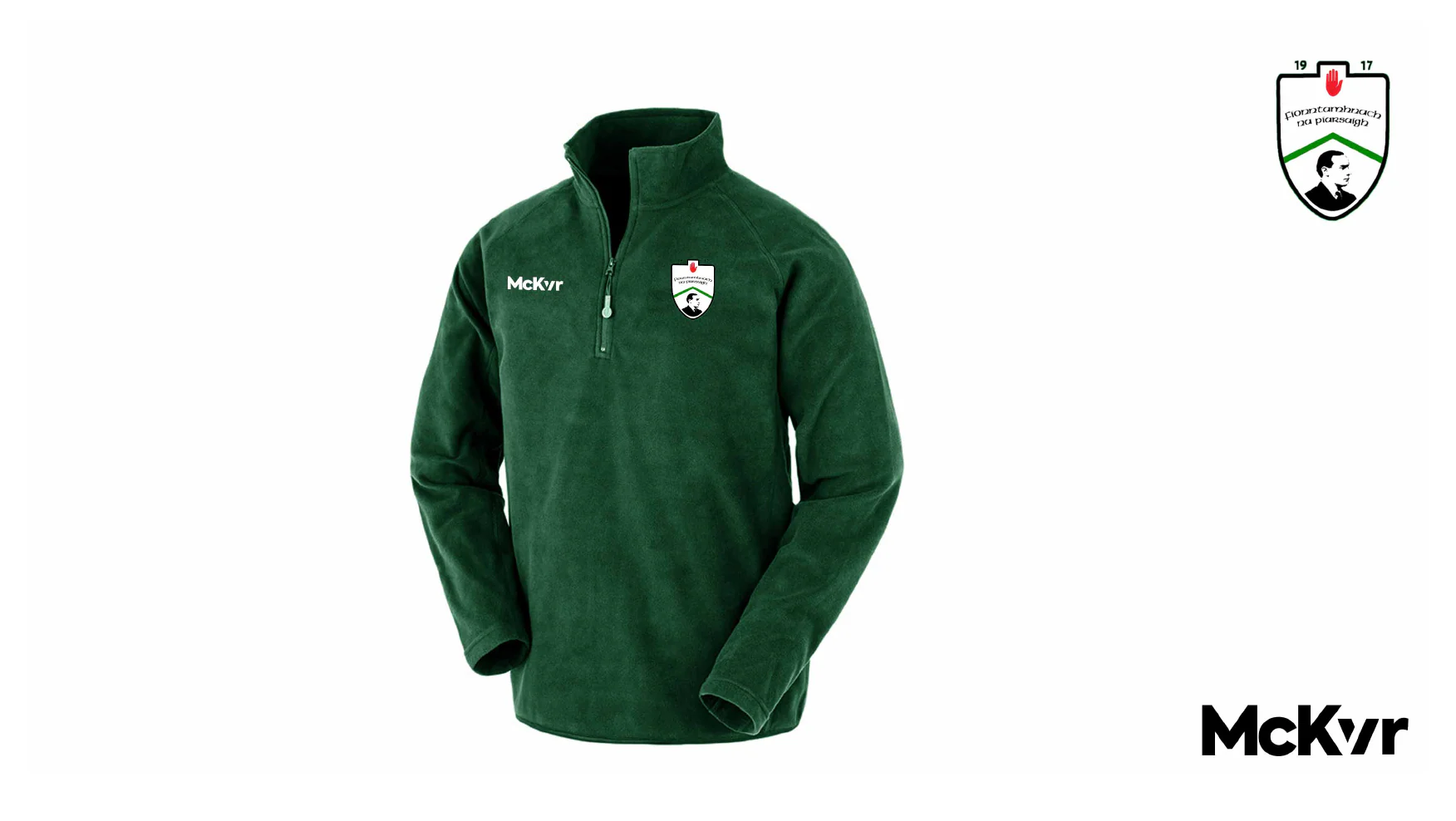 Fintona Pearses GAC McKvr Green Fleece