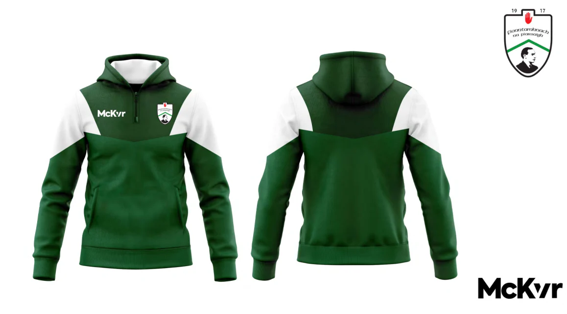 Fintona Pearses McKvr Peak Quarter Zip Hoodie