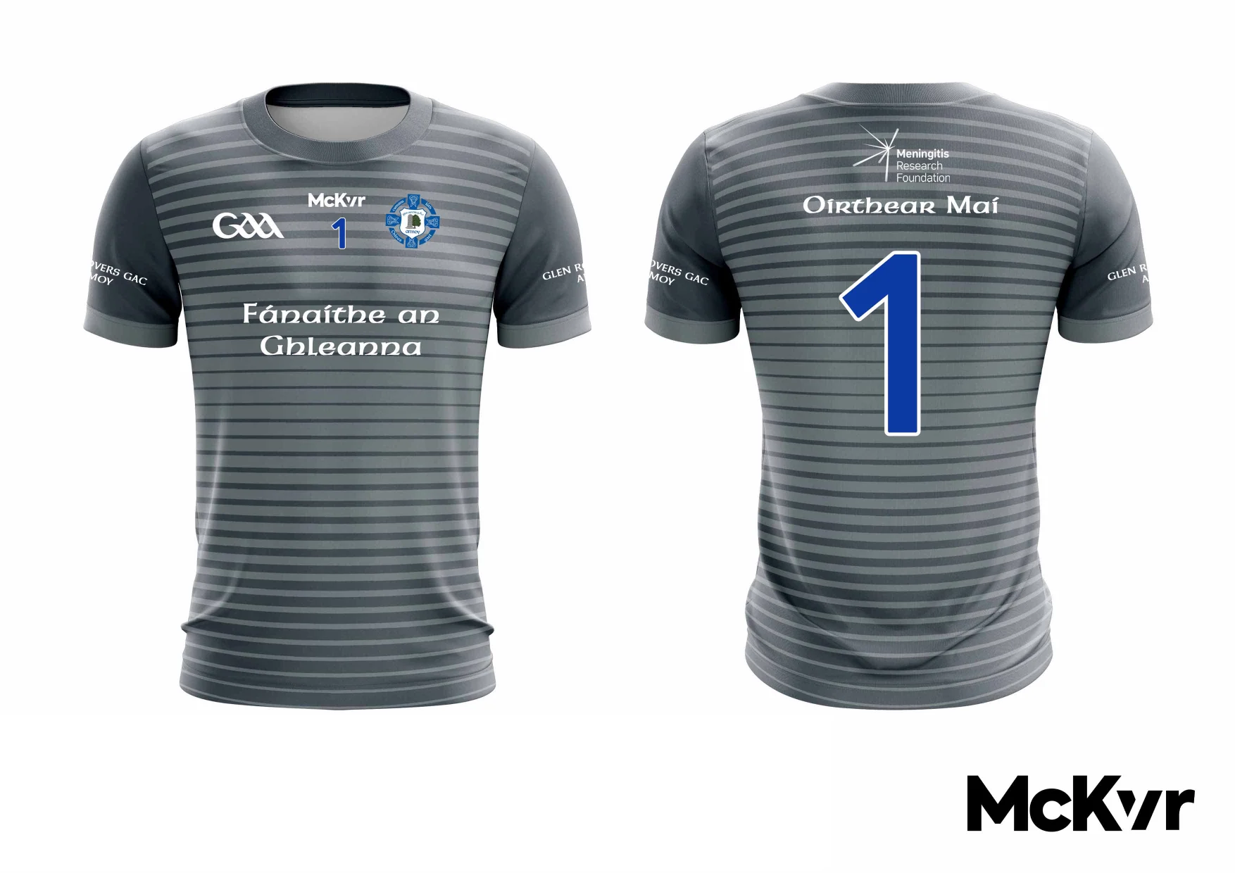 Glen Rovers McKvr Jersey - Goalkeeper Grey