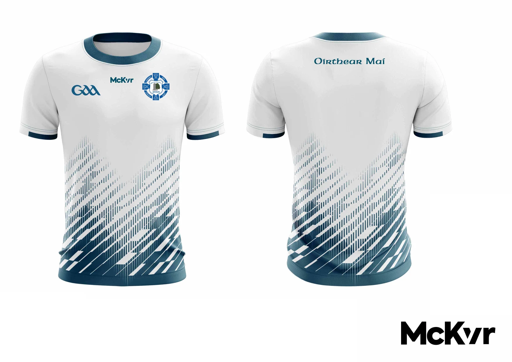Glen Rovers McKvr Training Jersey GAA - White