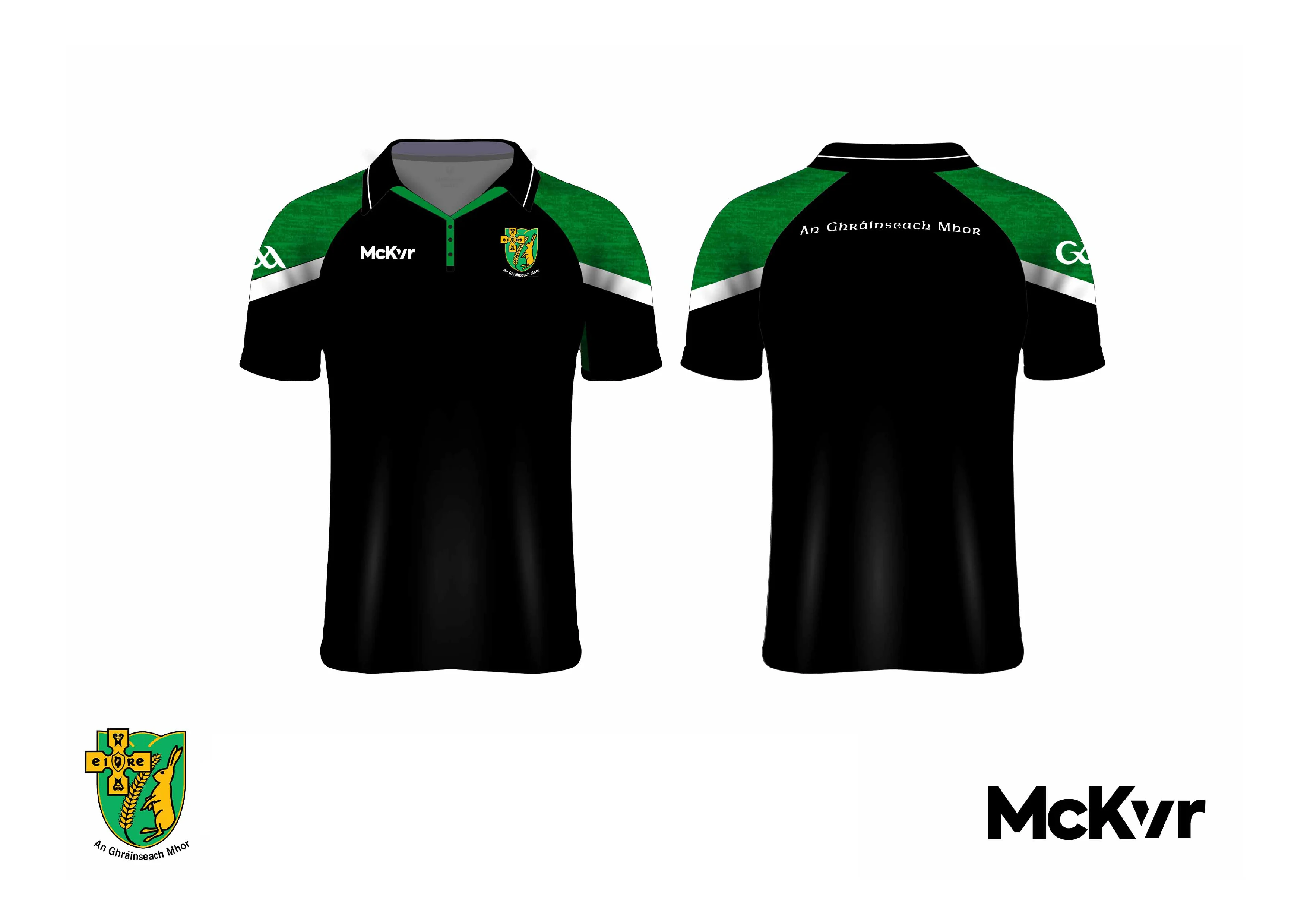 Granemore GFC McKvr Polo Top - Black