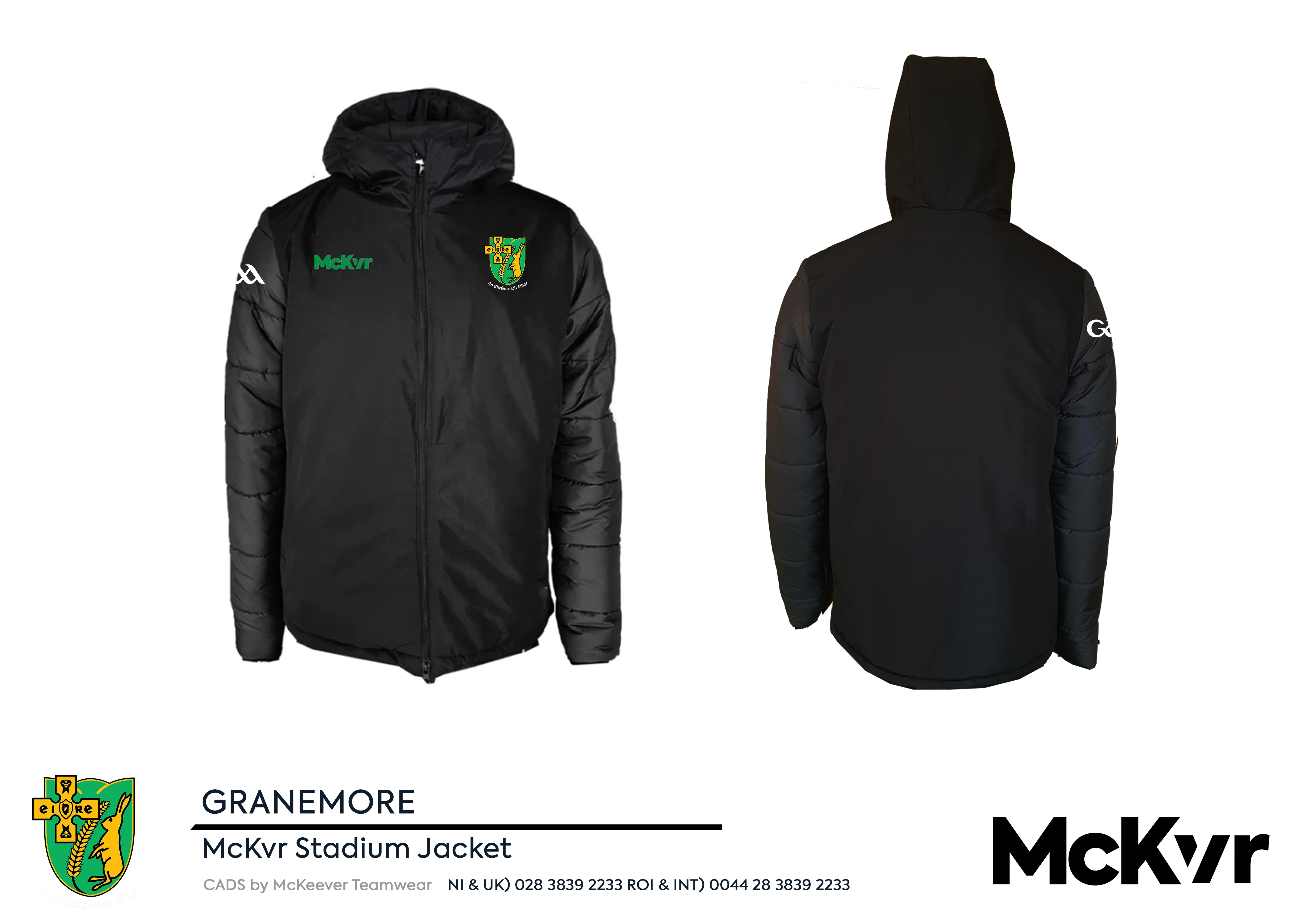 Granemore GFC McKvr Stadium Jacket - Adult