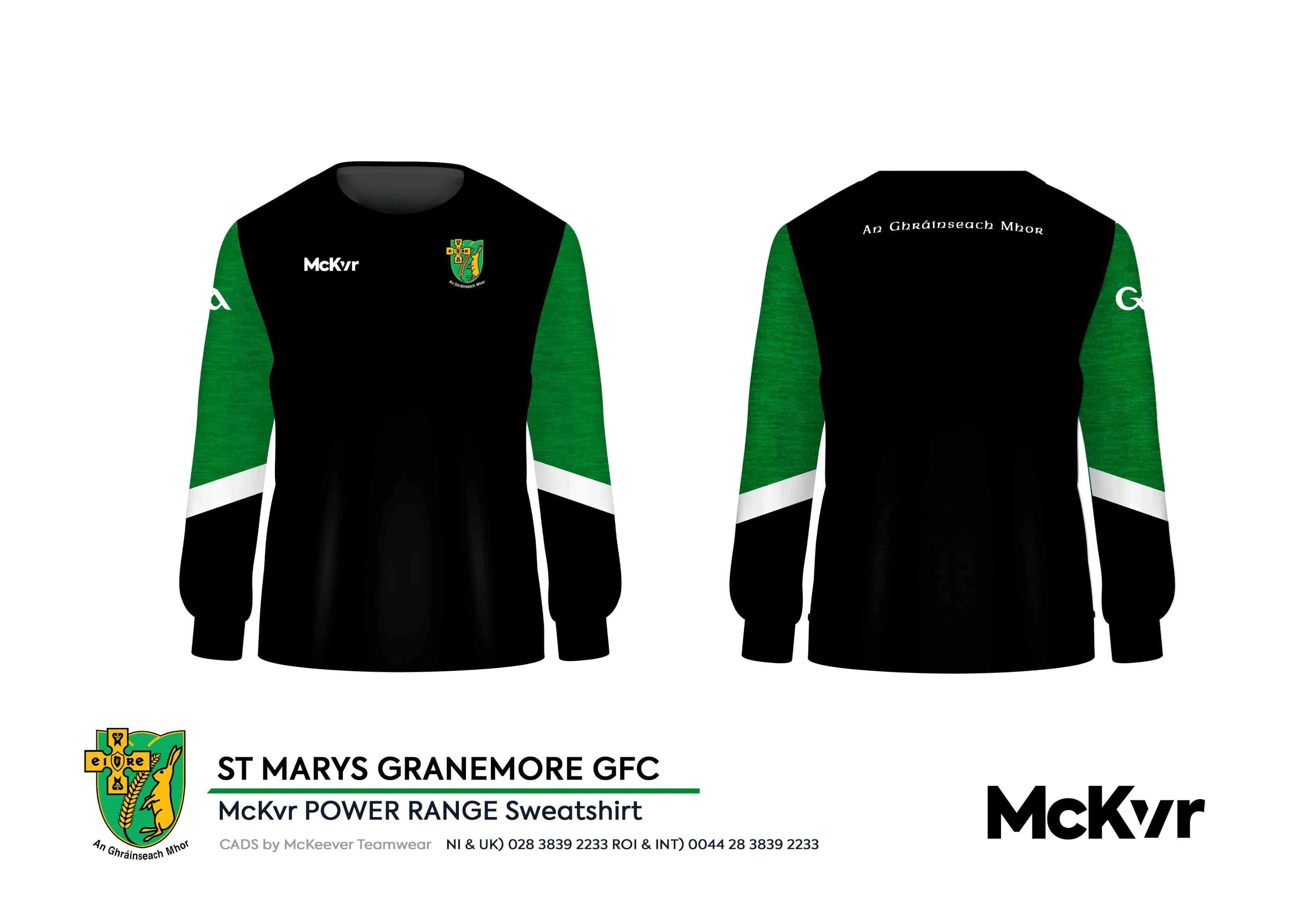 Granemore GFC McKvr Sweat Black - Adult