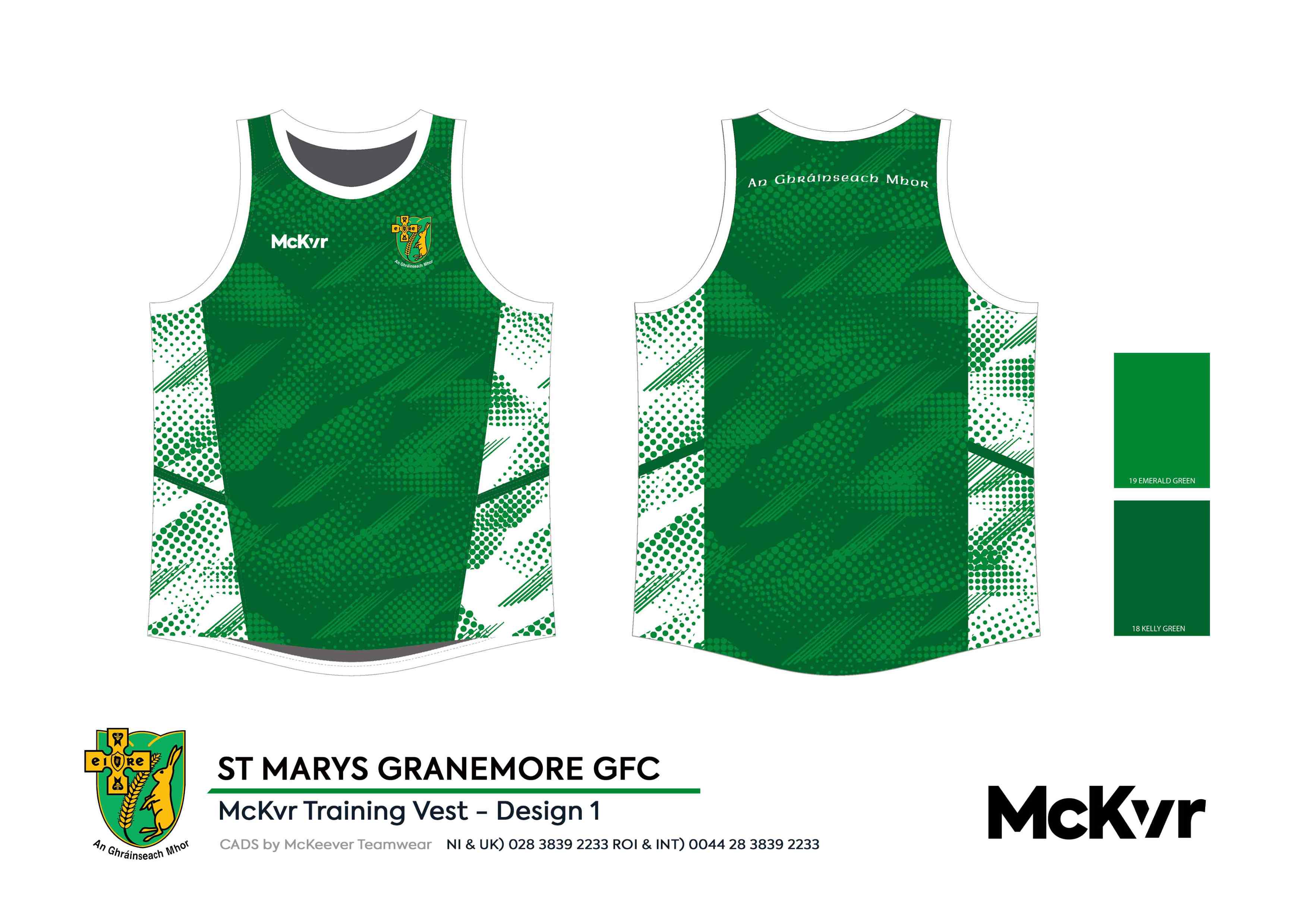 Granemore GFC McKvr Vest - Youth