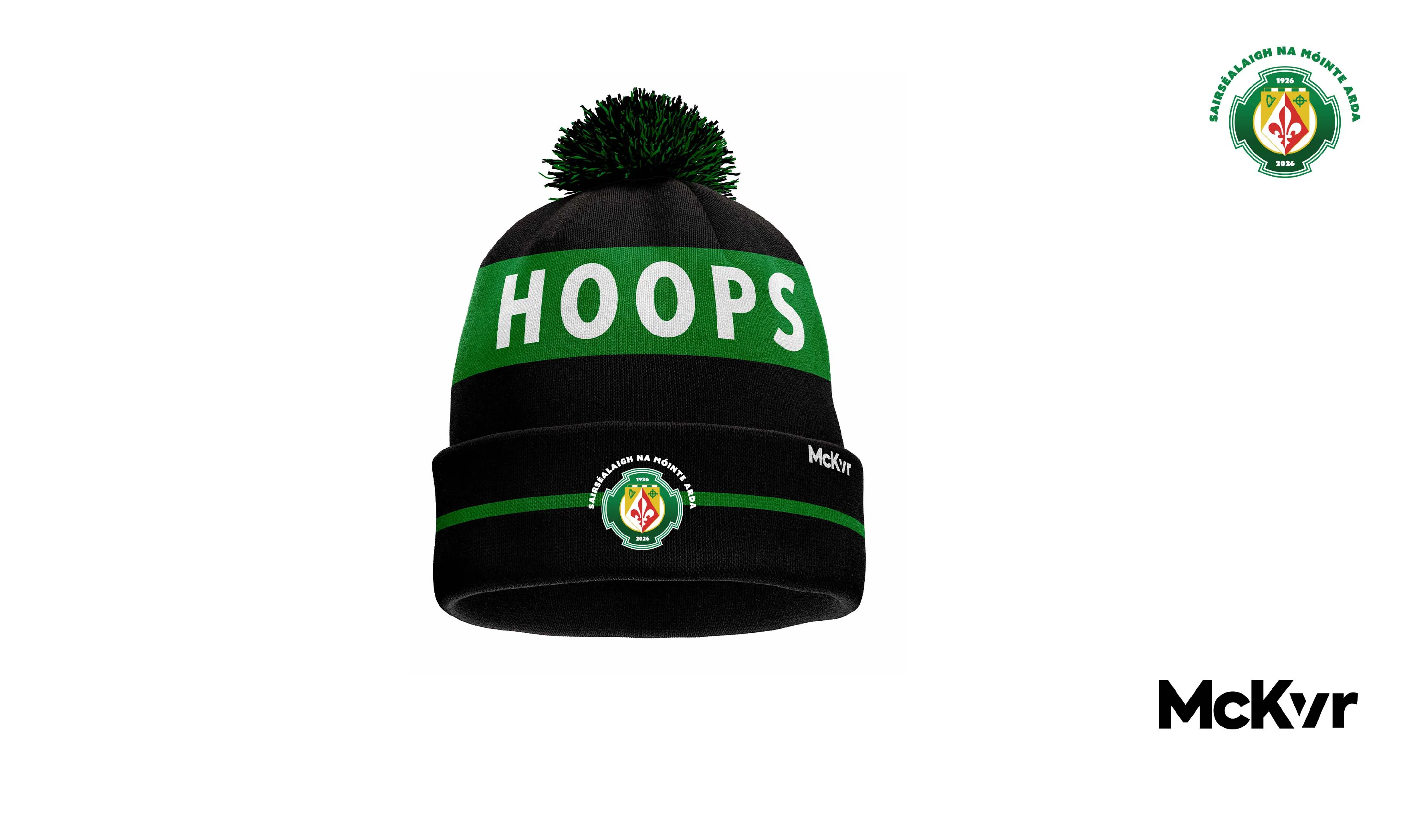 Highmoss Sarsfields McKvr Bobble Hat - Youth