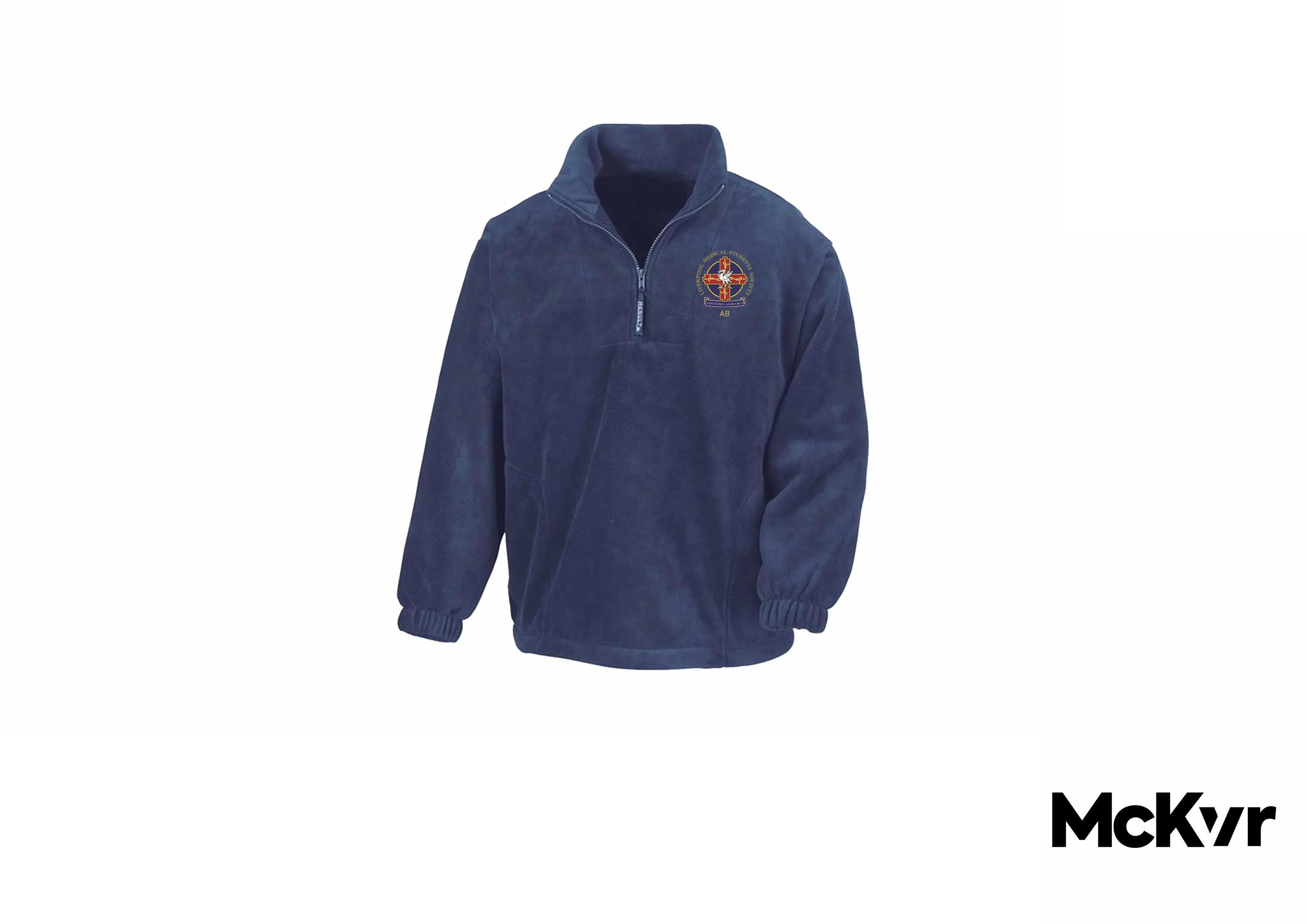 LMSS McKvr Quarter Zip - Navy - Image 4