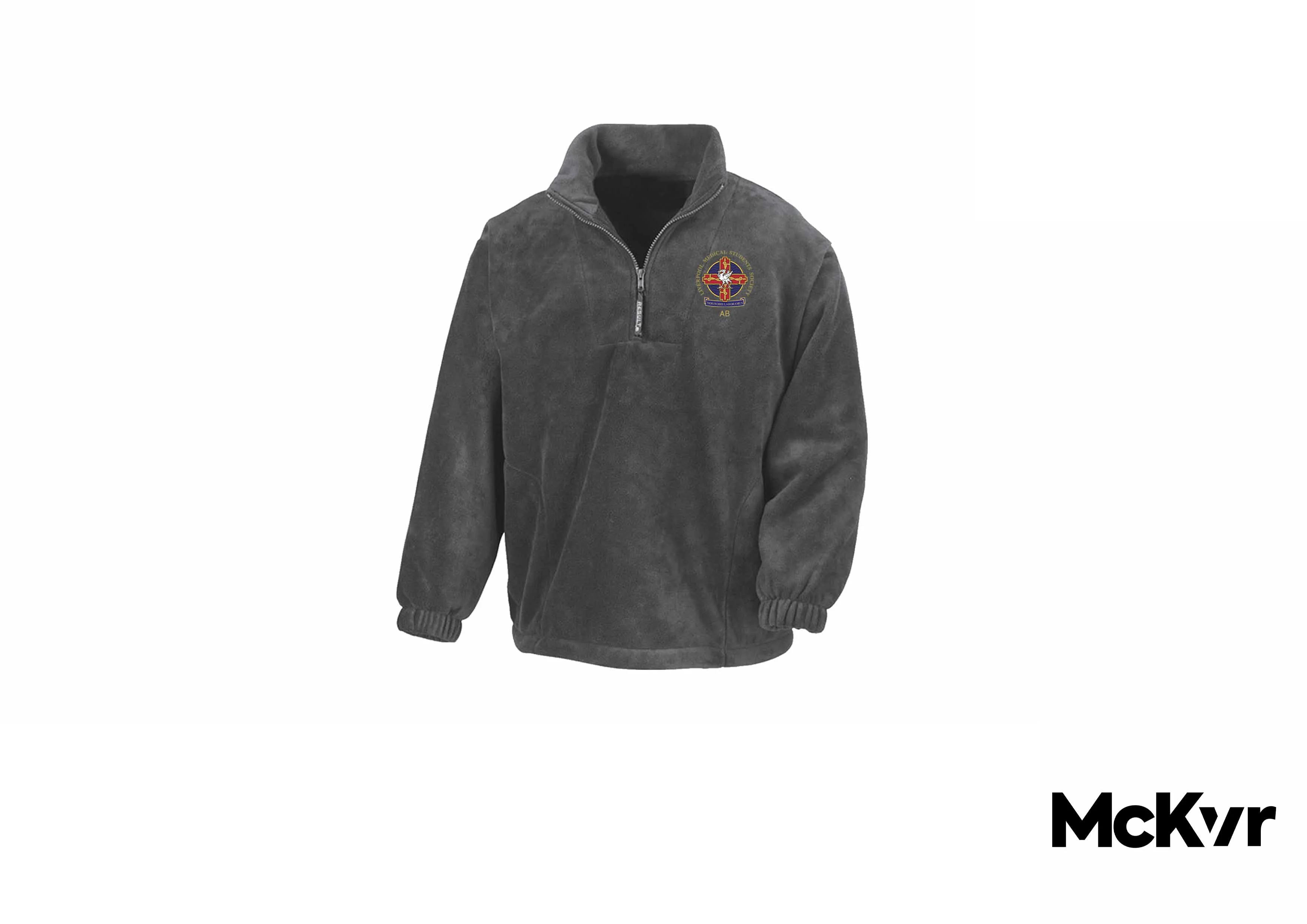 LMSS McKvr Quarter Zip - Oxford - Image 3