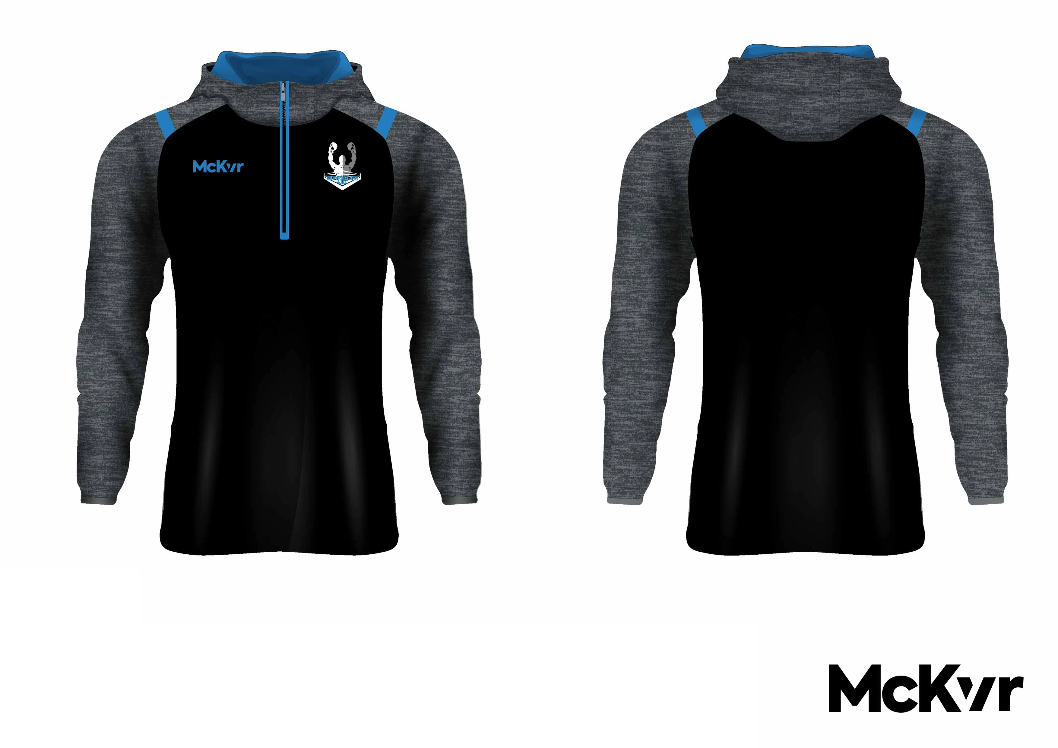 Moneyglass ABC McKvr Quarter Zip Hoodie