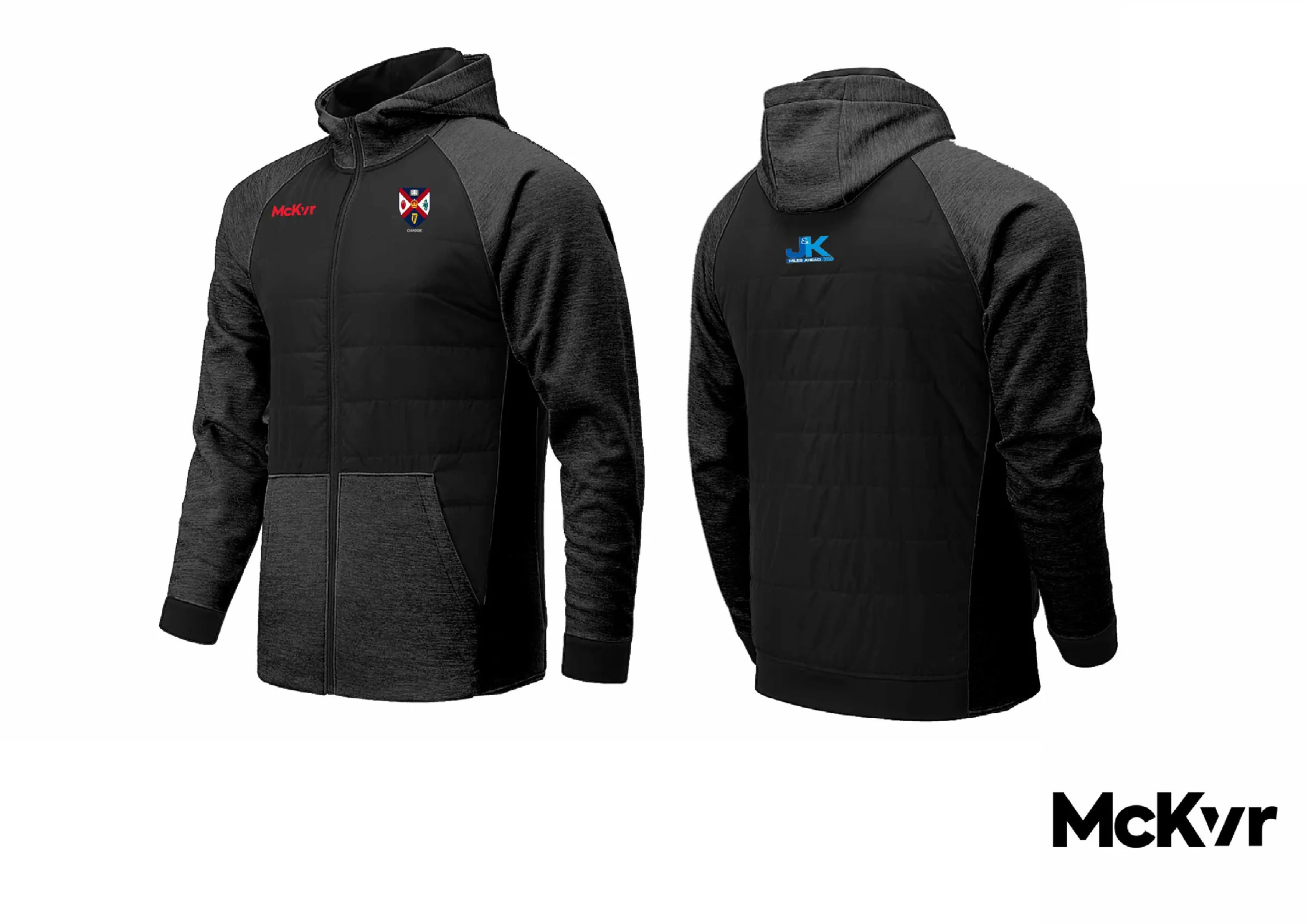 QUB Camogie McKvr Interlock Jacket
